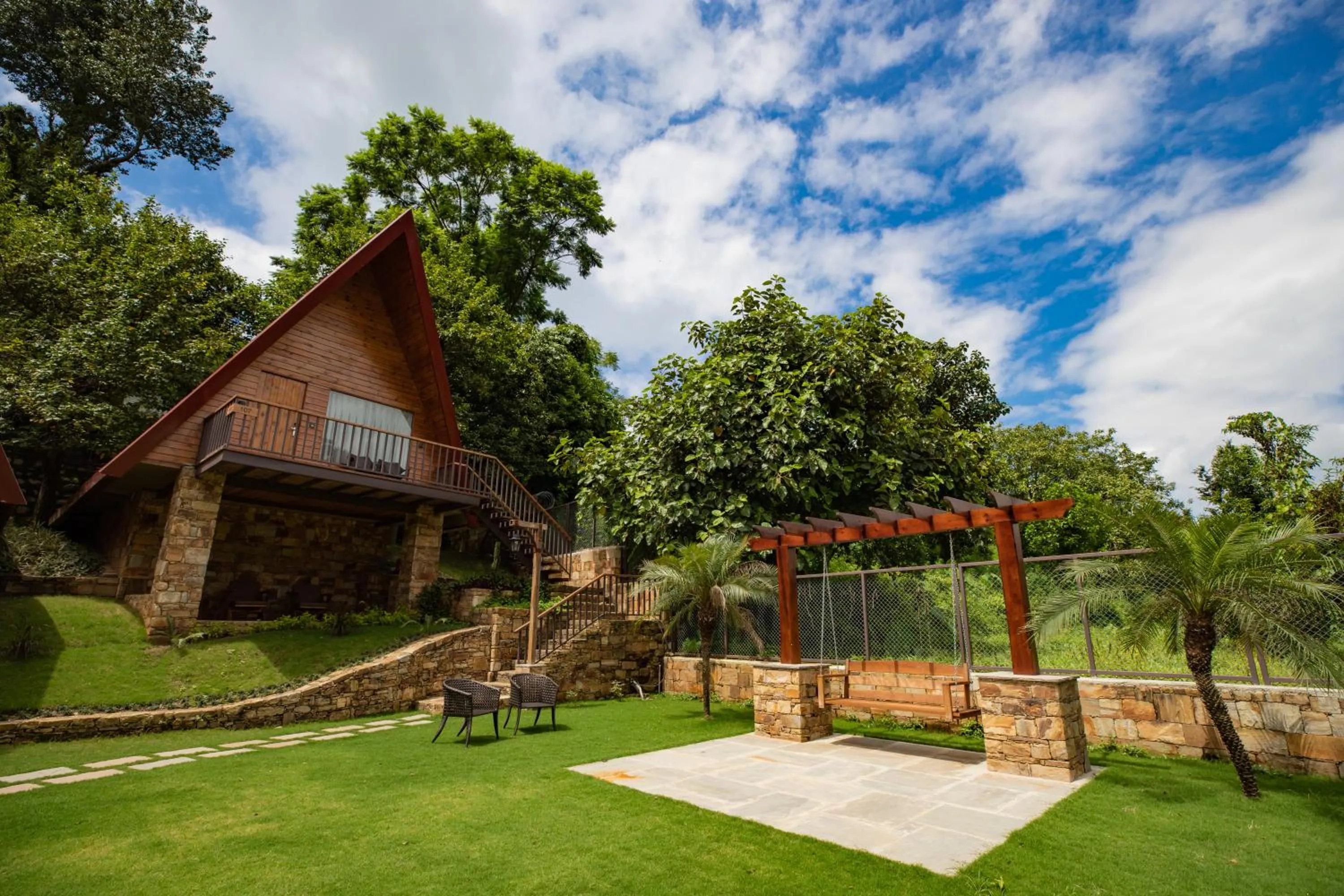 Garden view in The Pear Orchard By Countryside