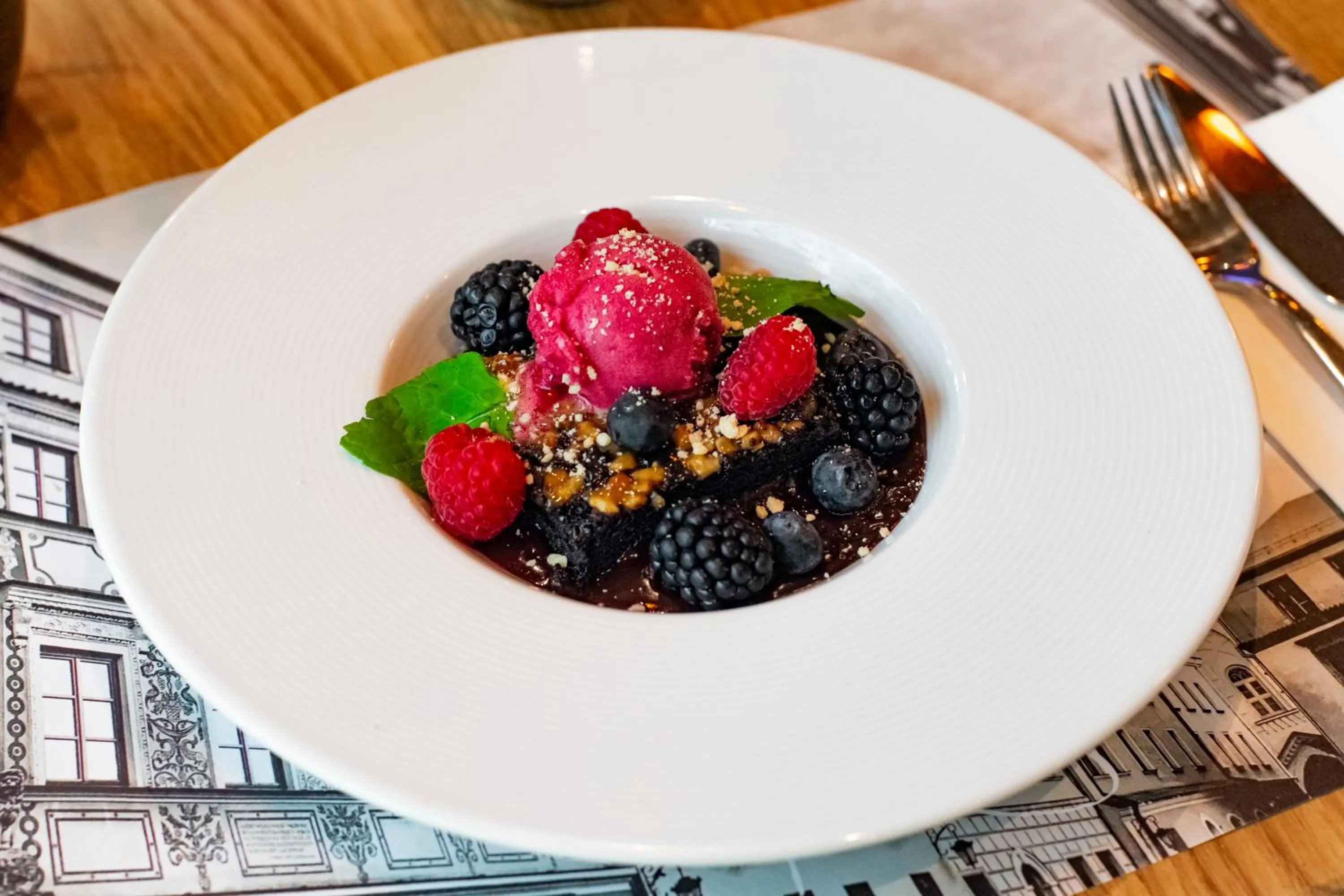 Restaurant/places to eat in Mercure Lublin Centrum