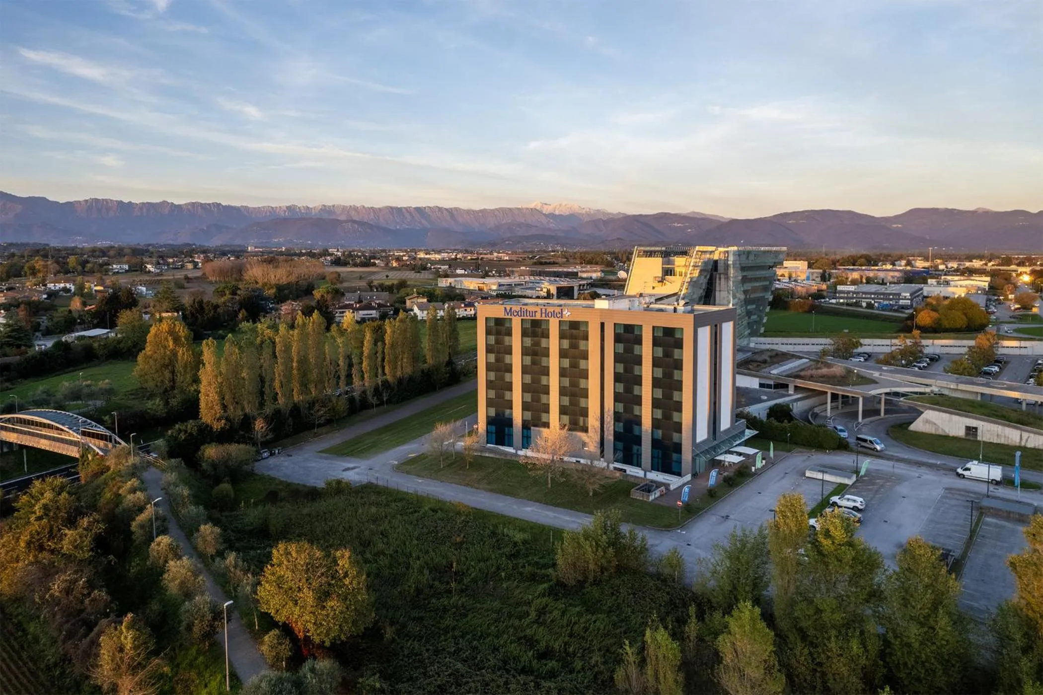 Property building in Meditur Hotel Udine Nord