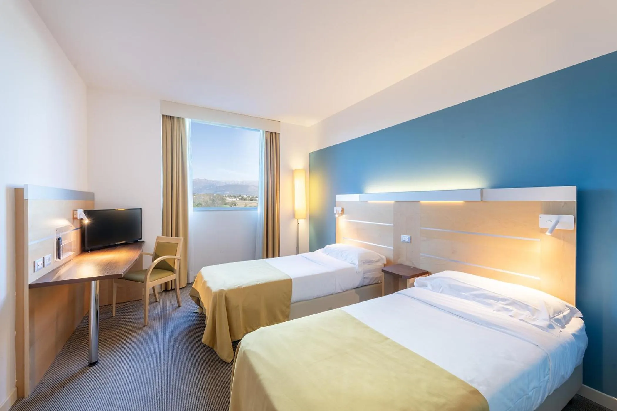 Photo of the whole room, Bed in Meditur Hotel Udine Nord