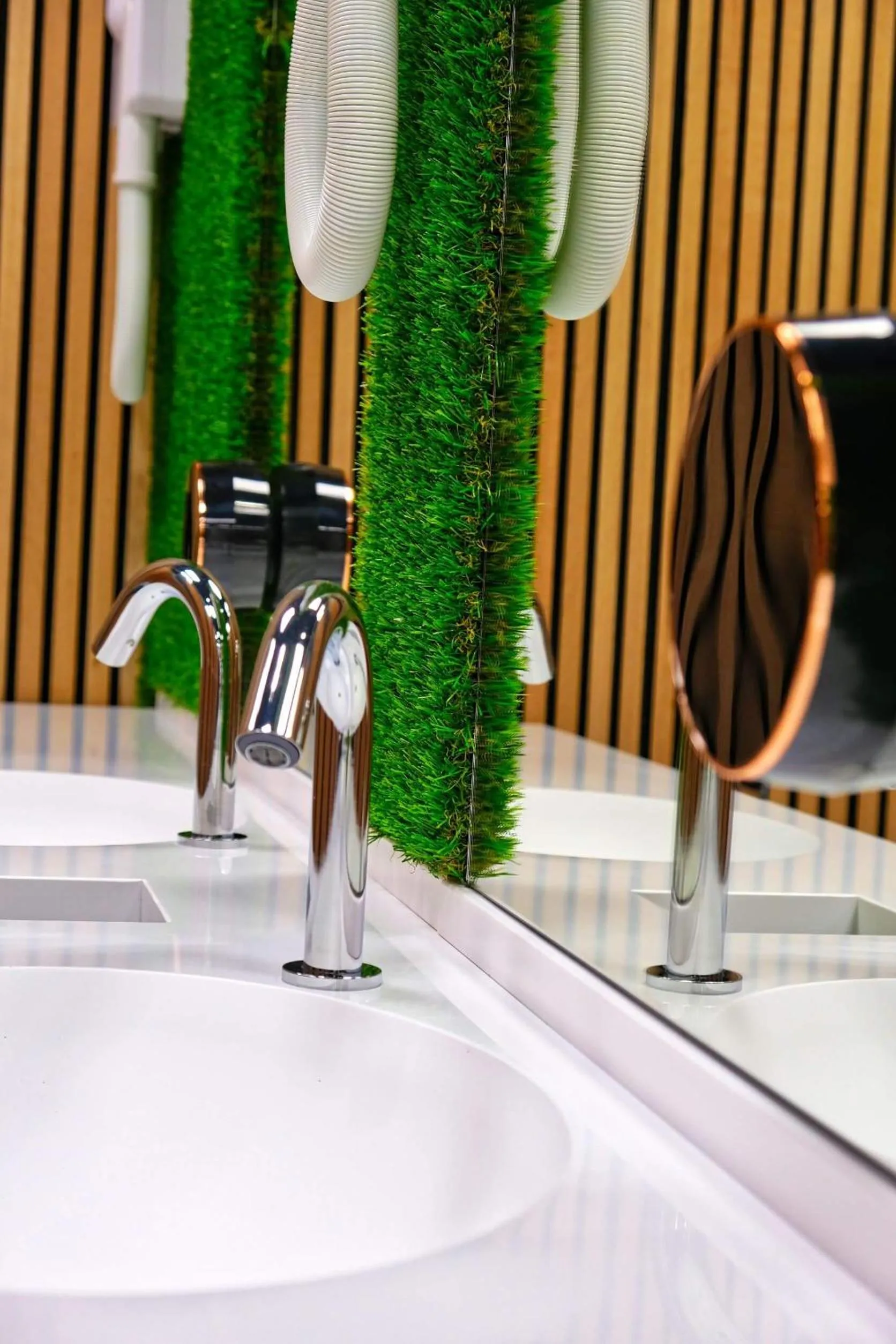 Bathroom in Ljubljana Capsule Hostel