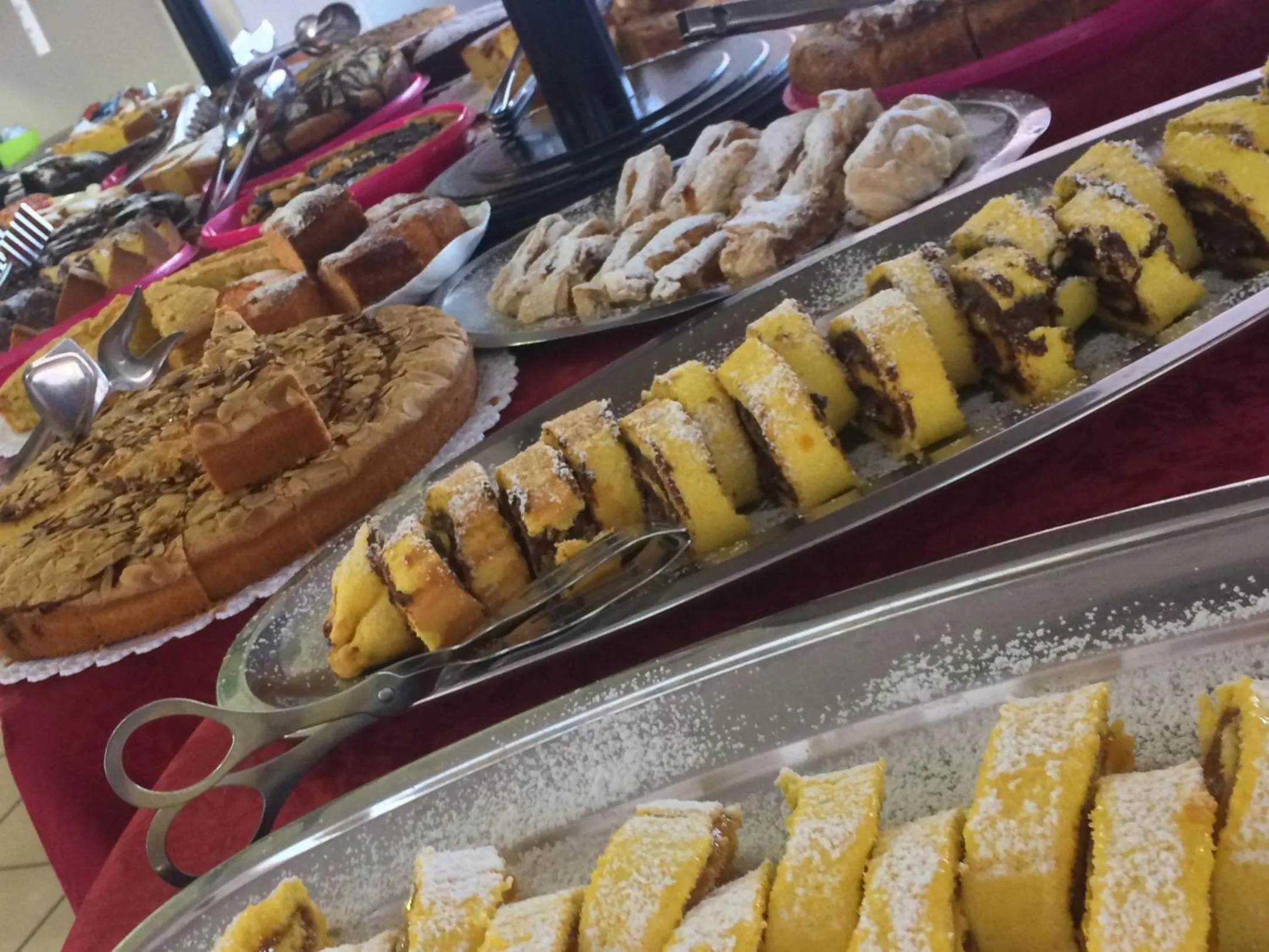 Buffet breakfast in Hotel Settebello B&B