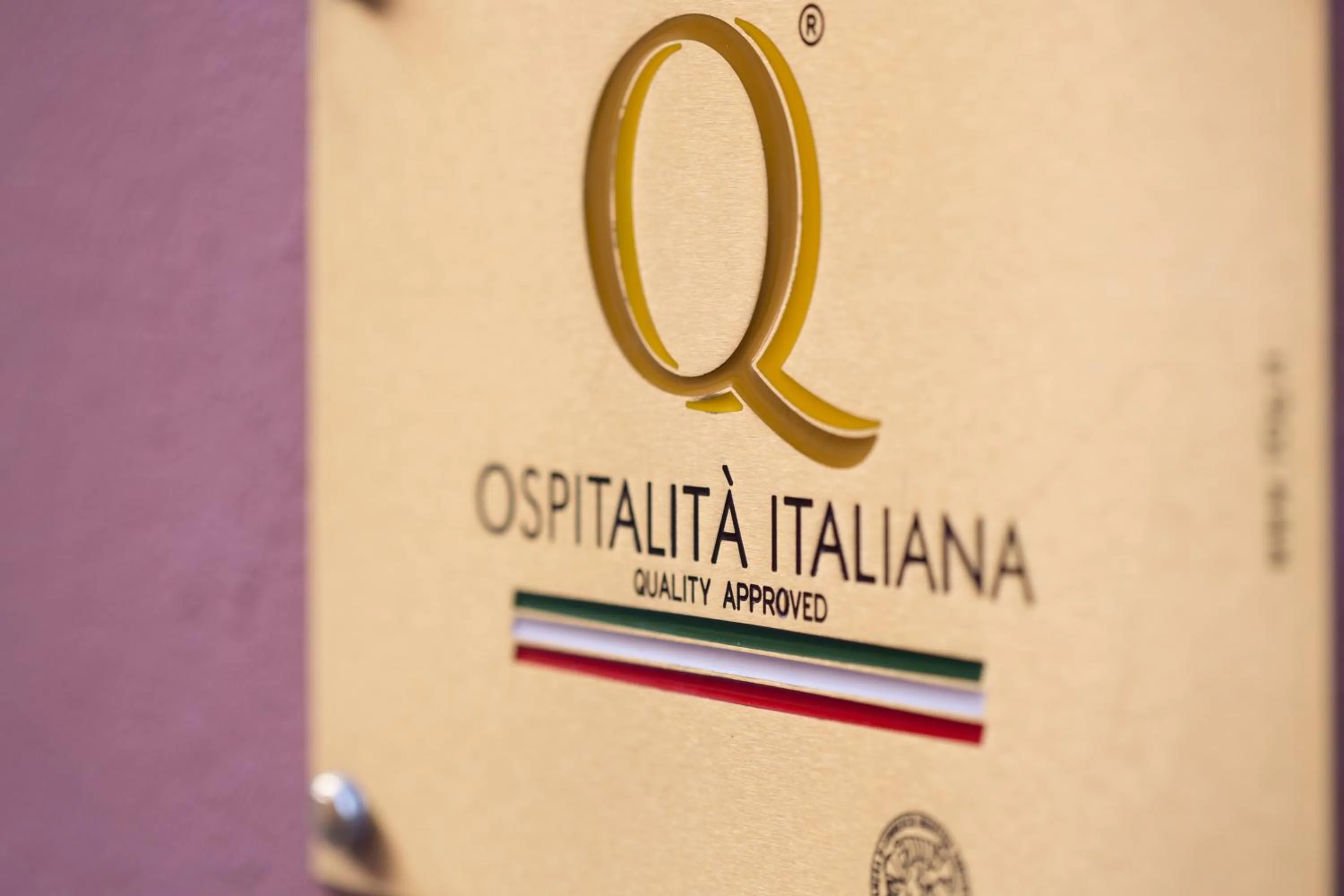 Certificate/Award in Best Western Hotel Libertà