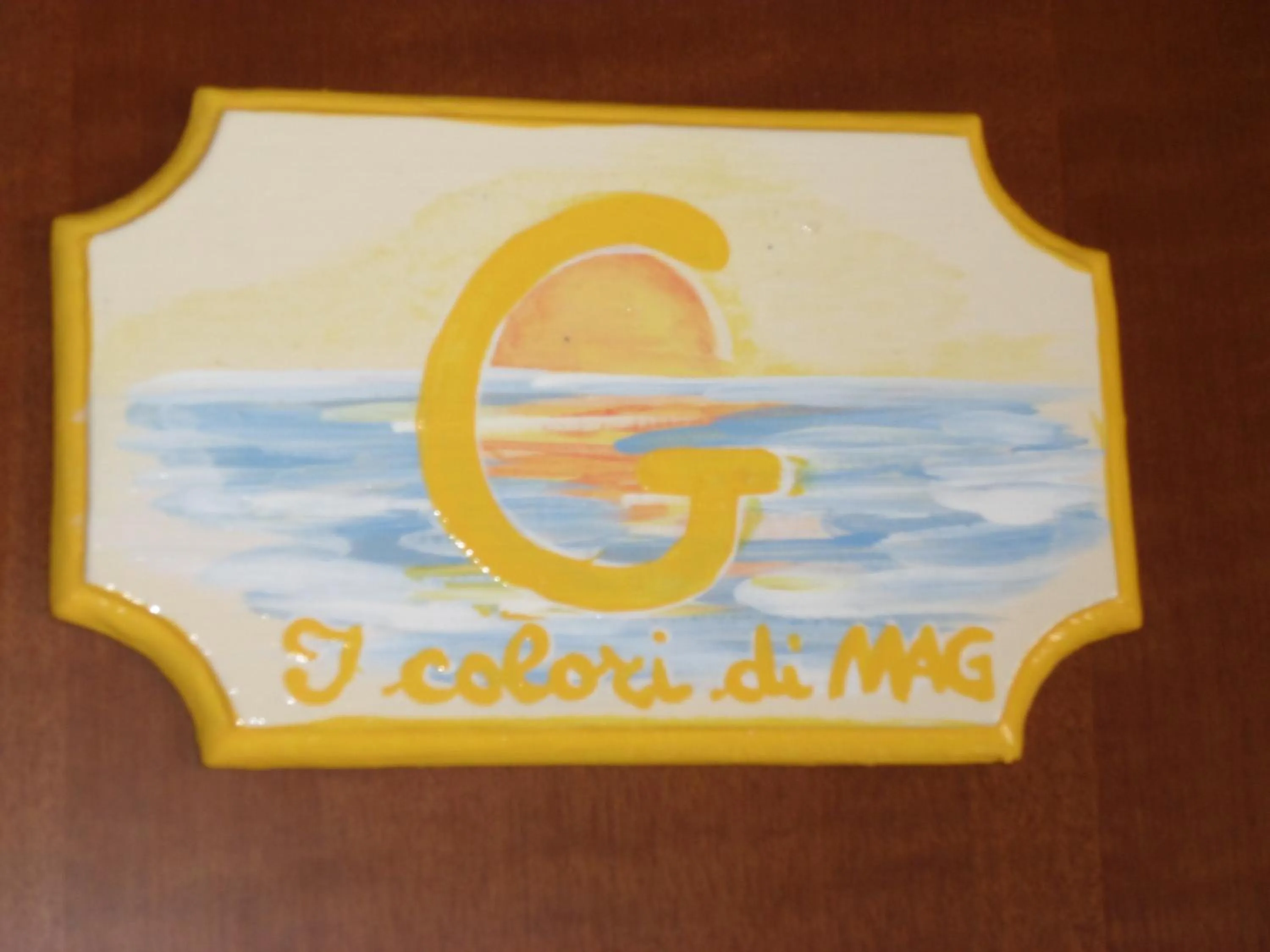 Decorative detail in I Colori di Mag