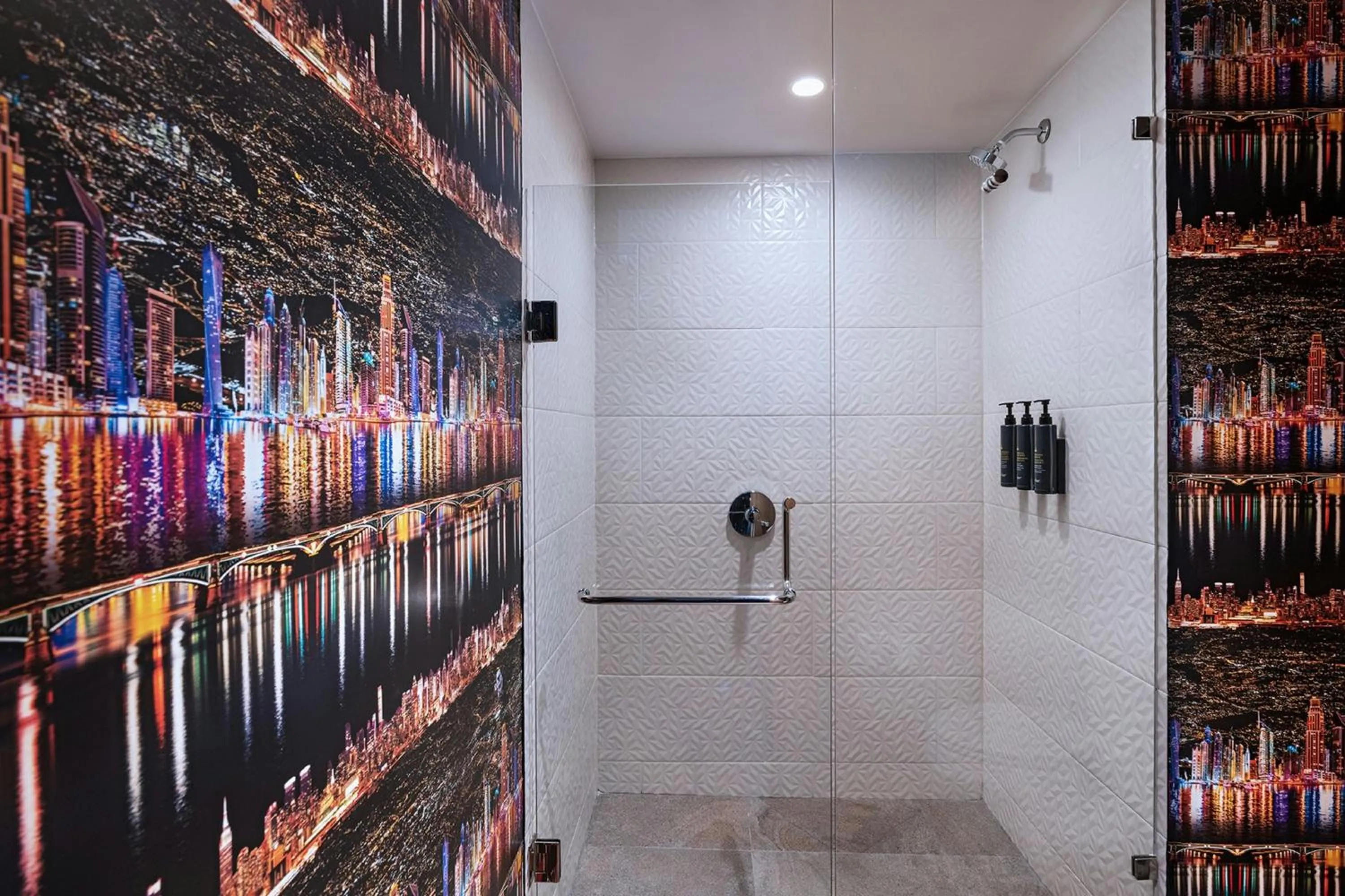 Bathroom in Aloft Guadalajara Sur