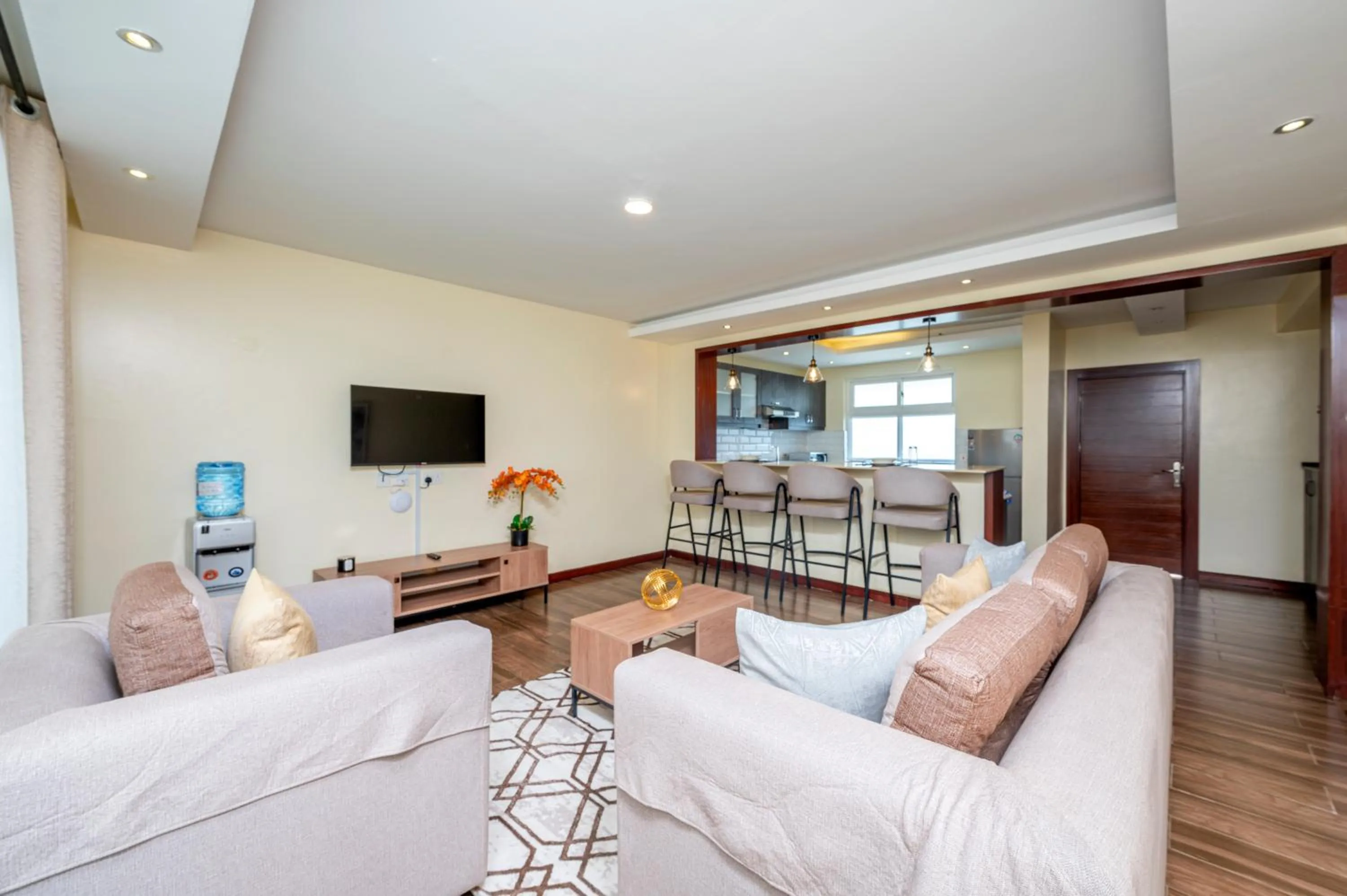 Living room in Roma Court Serviced Apartments