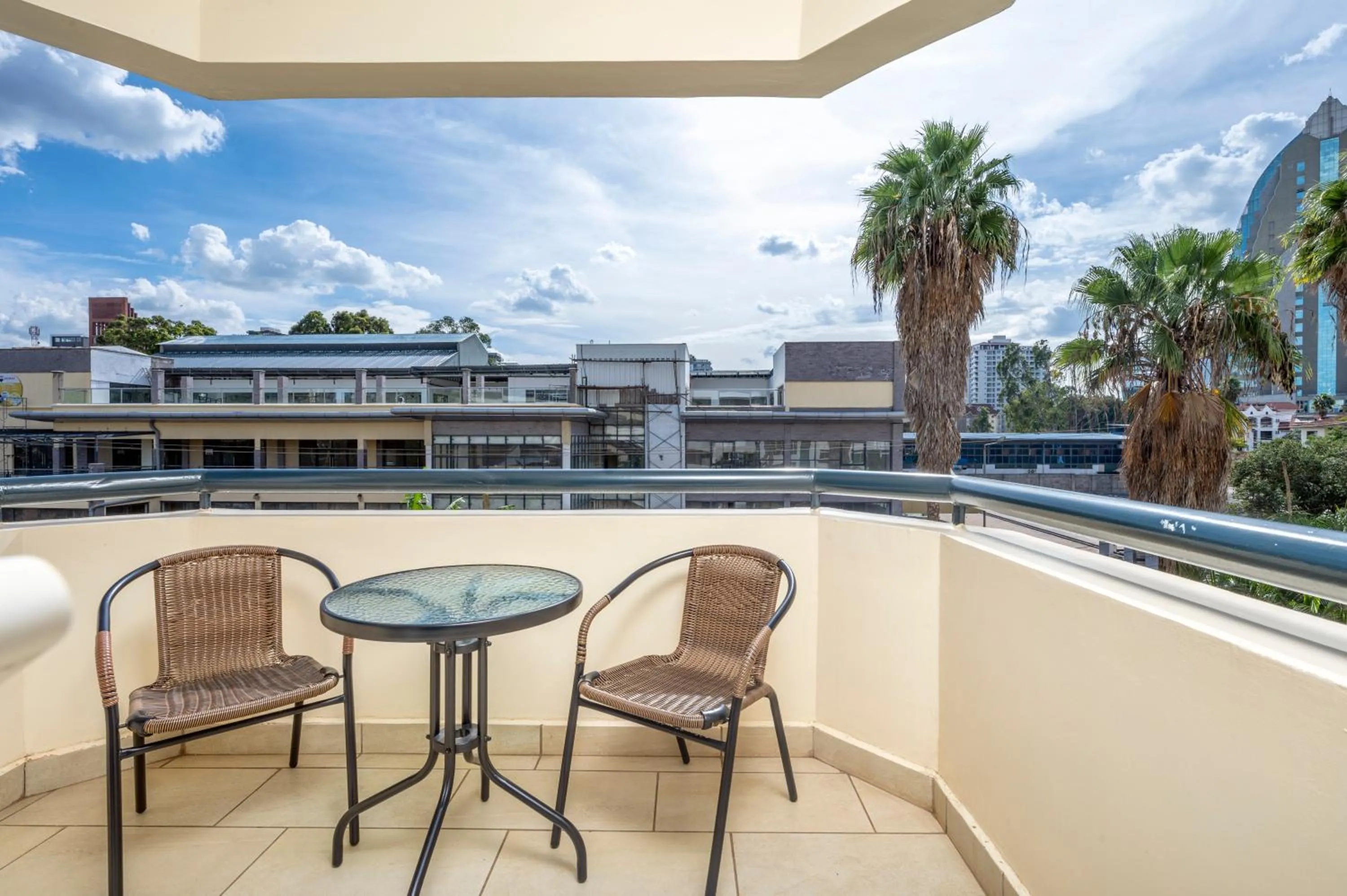 Patio in Roma Court Serviced Apartments