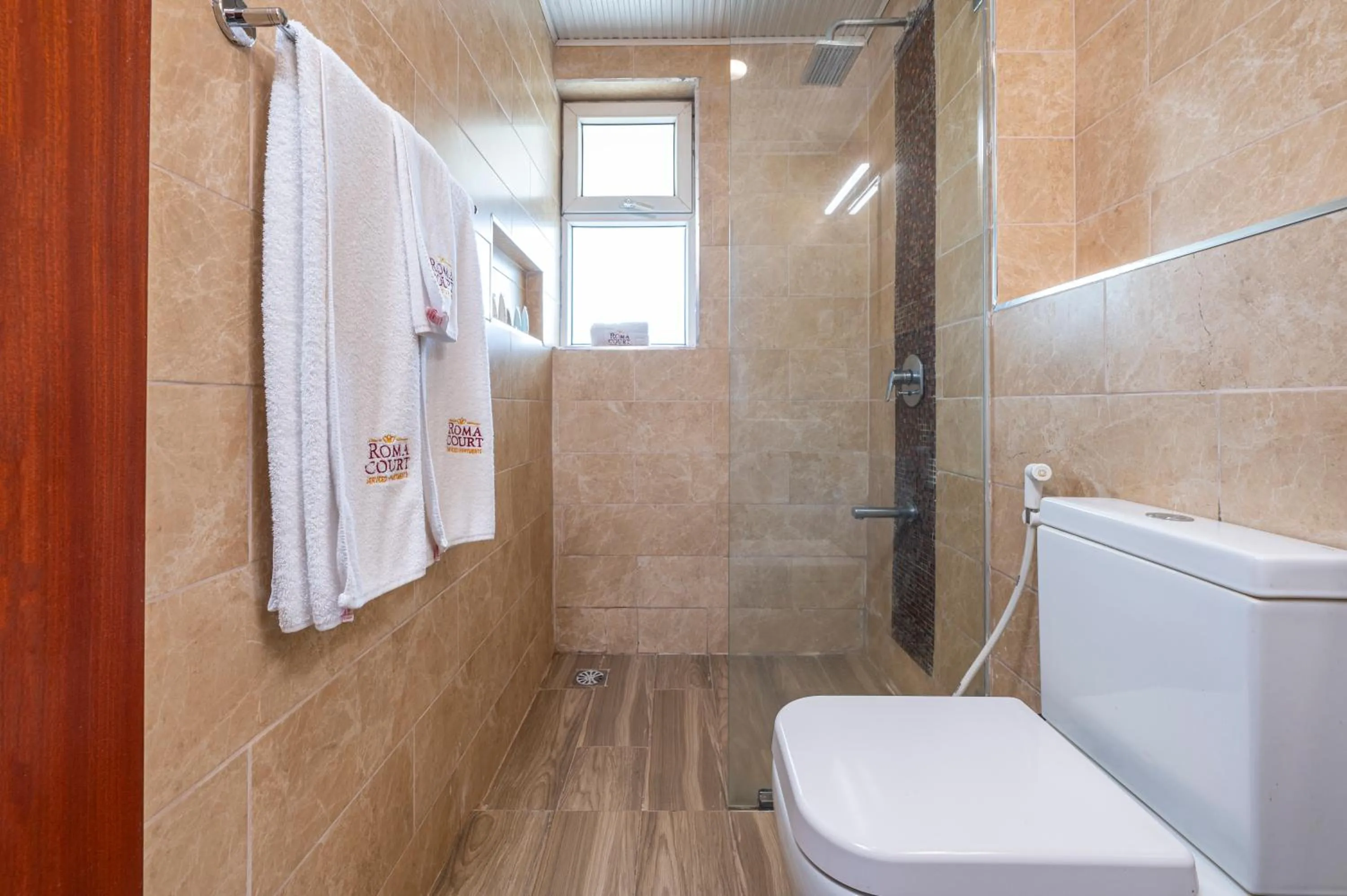 Bathroom in Roma Court Serviced Apartments