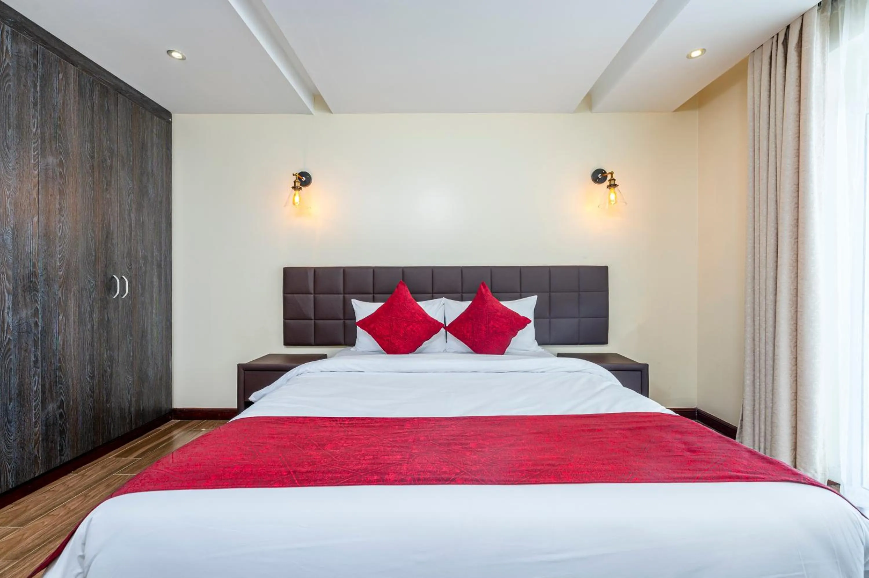 Bed in Roma Court Serviced Apartments