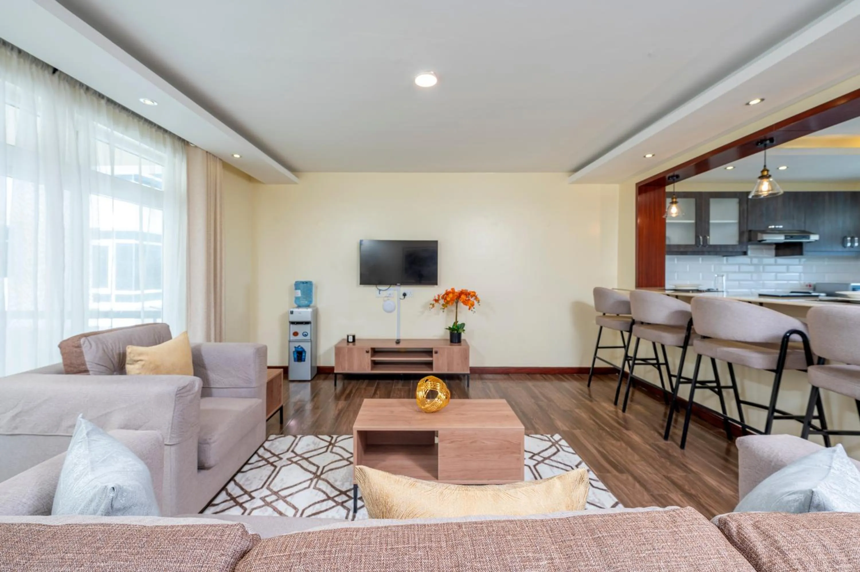 Dining area in Roma Court Serviced Apartments