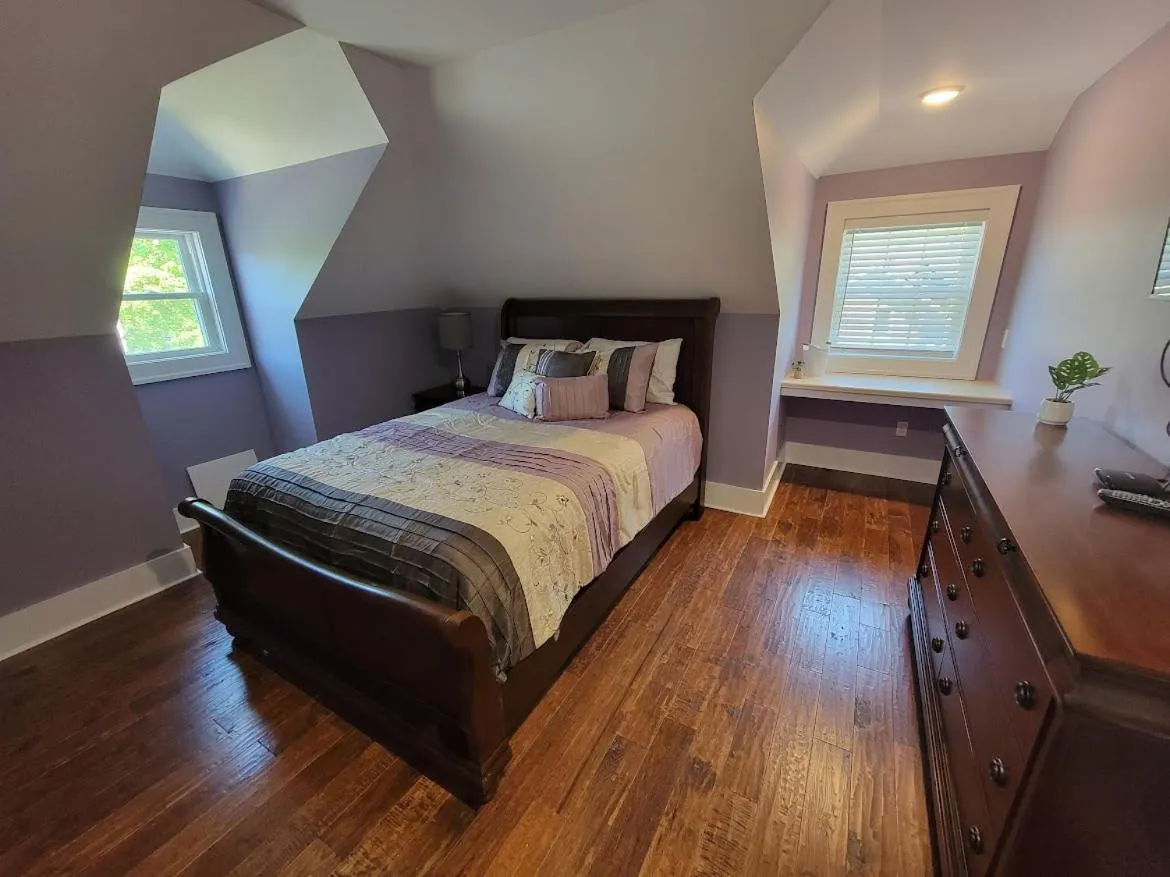 Bed in The Hidden Inn