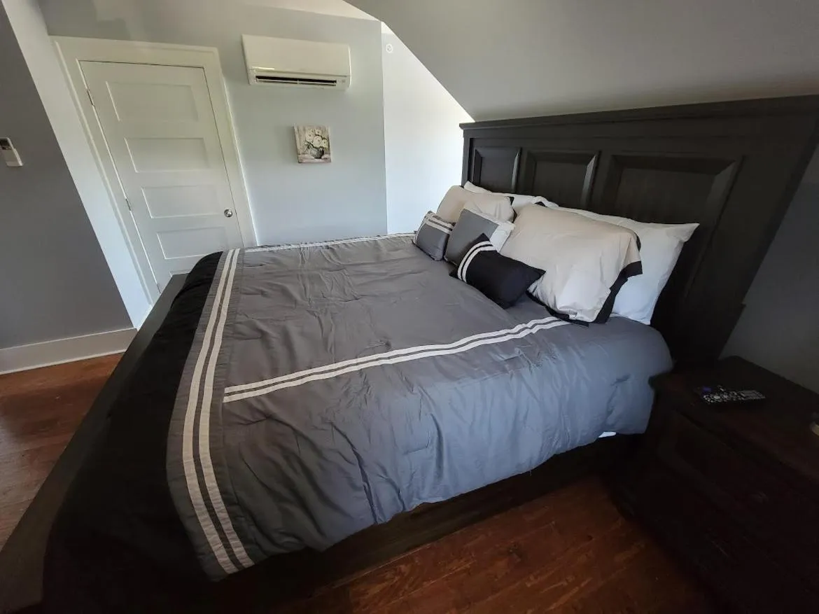 Bed in The Hidden Inn