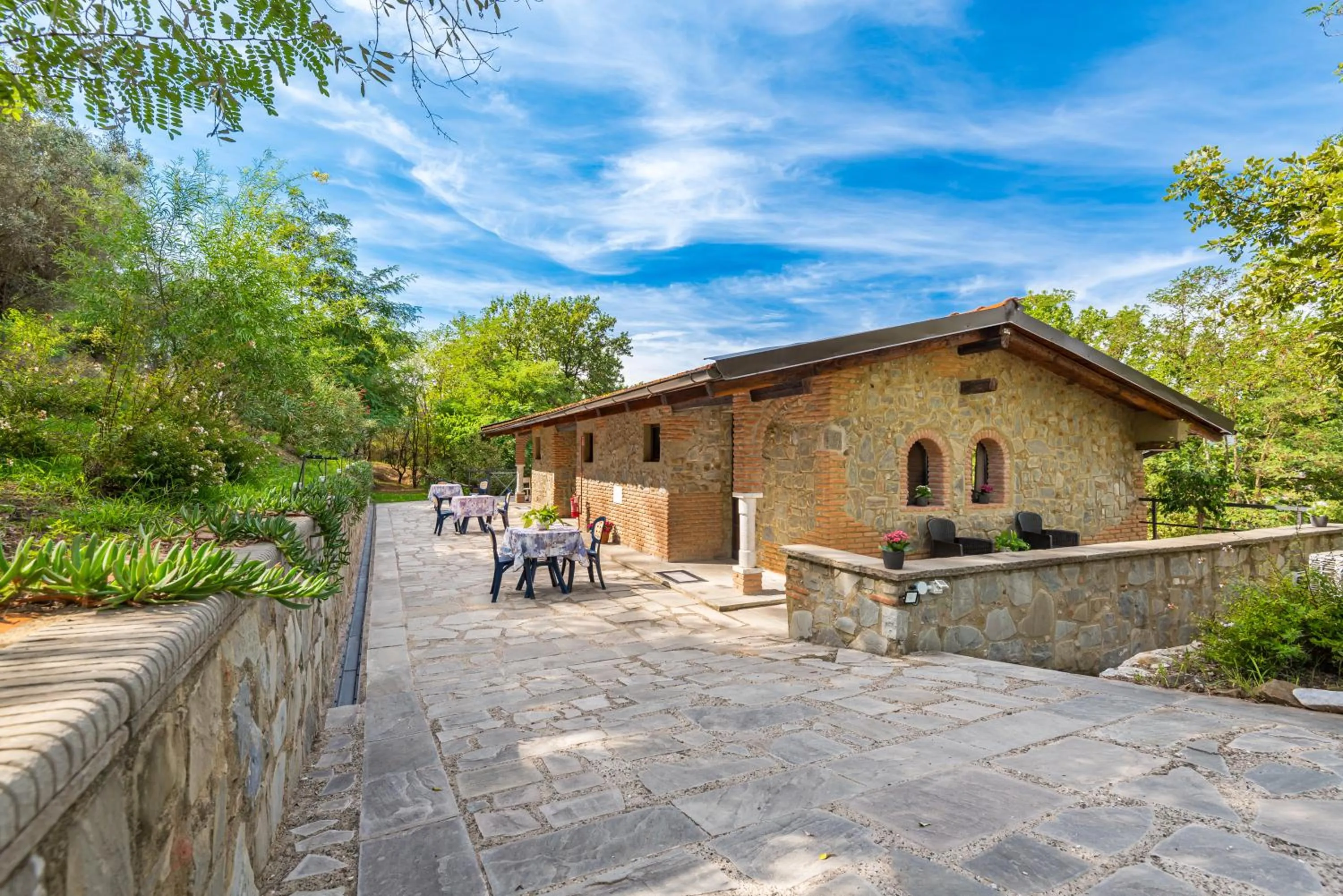 Patio in Ippotur Medieval Resort