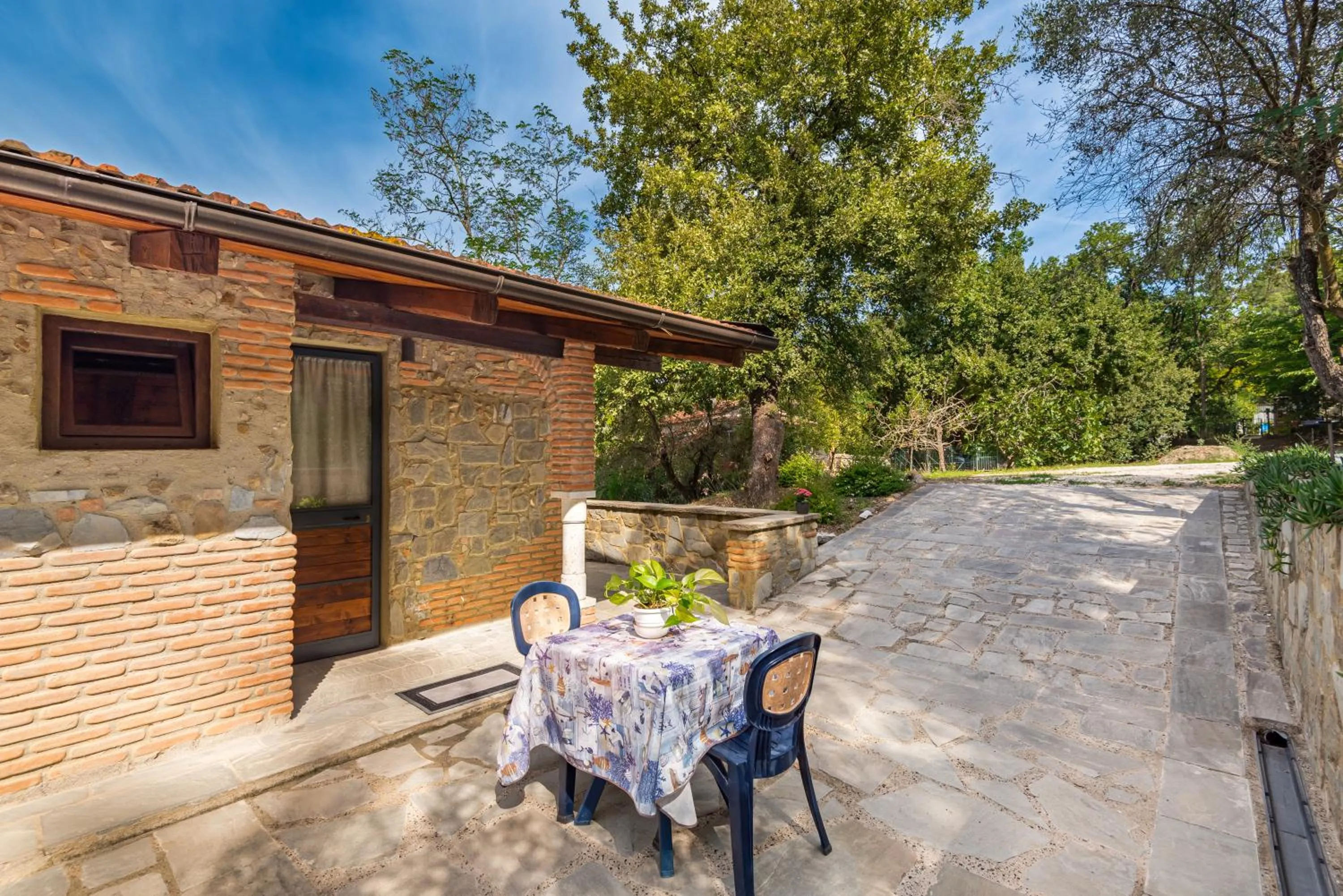 Patio in Ippotur Medieval Resort