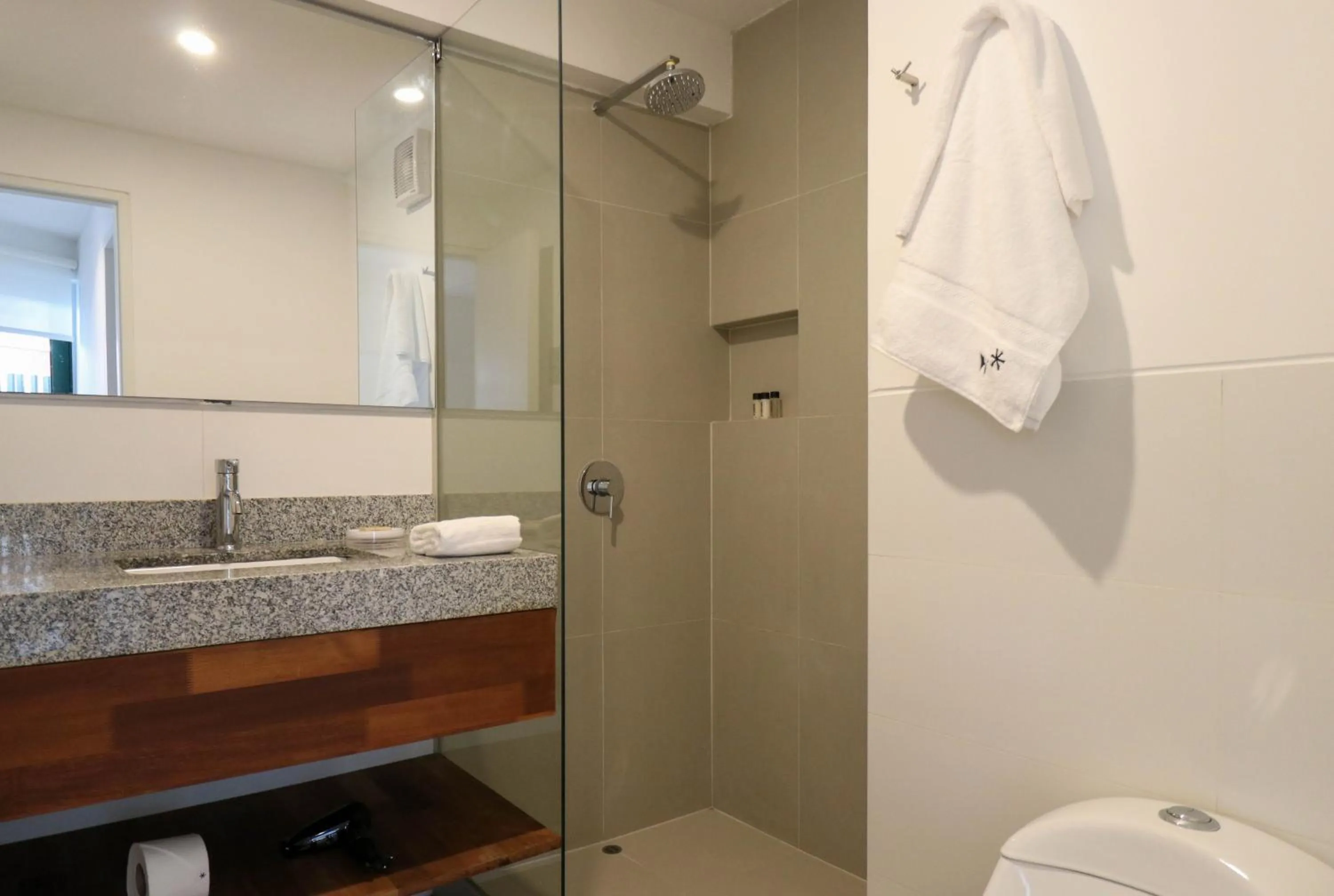 Shower in Monumental by Wynwood House