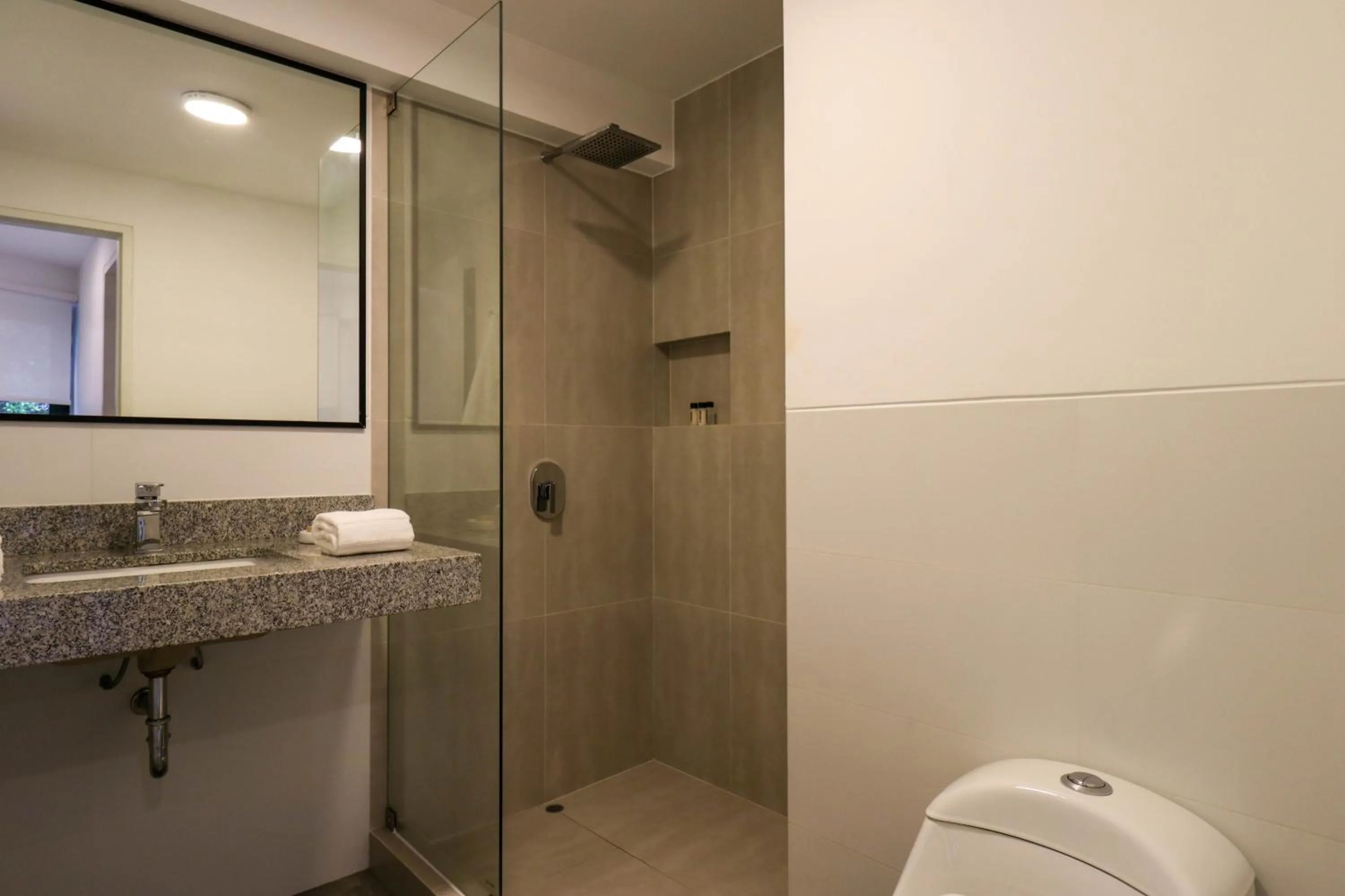 Bathroom in Monumental by Wynwood House