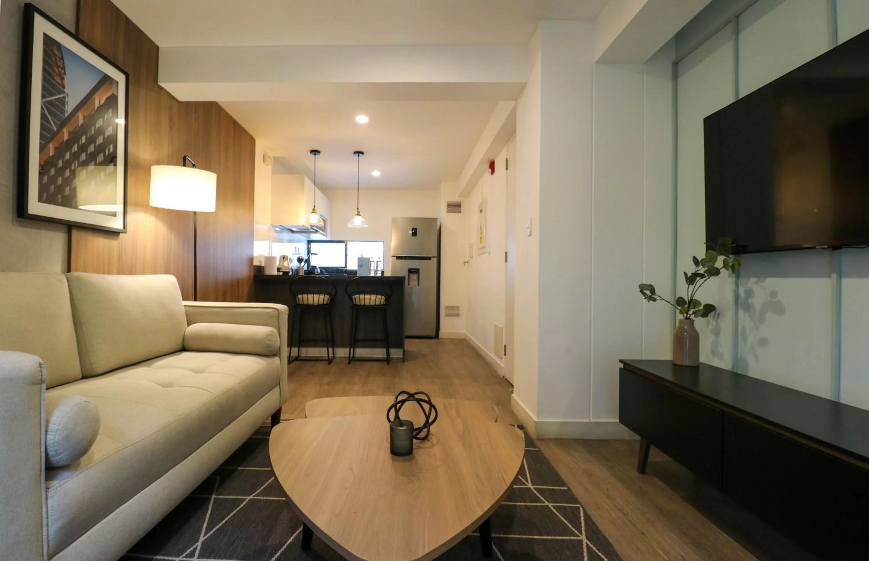 Living room in Monumental by Wynwood House