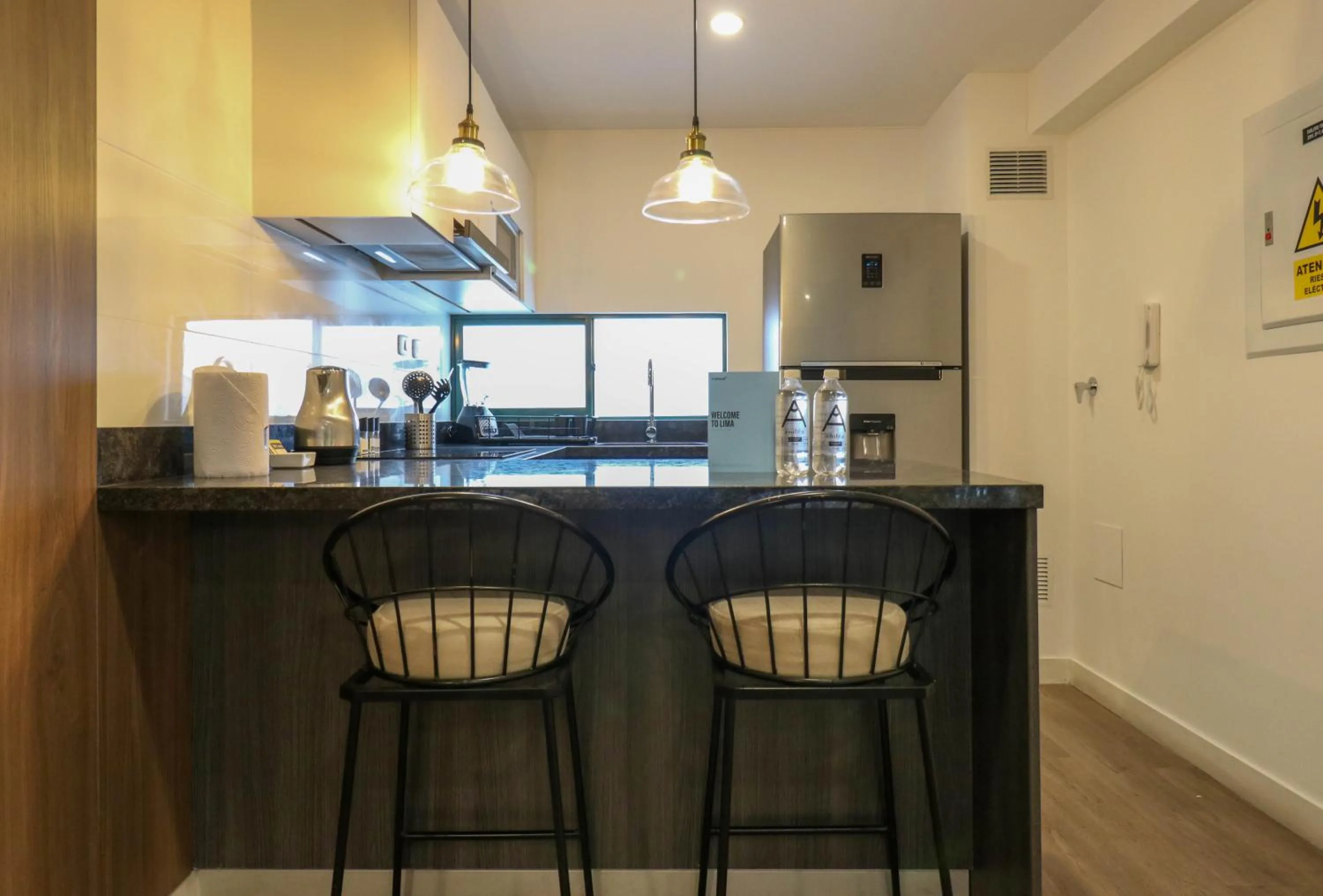 Kitchen or kitchenette in Monumental by Wynwood House
