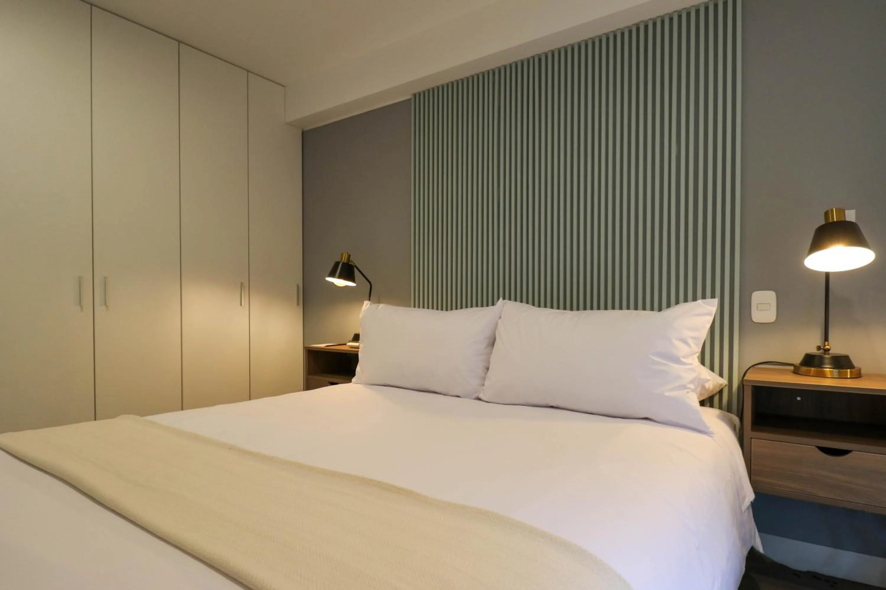 Bedroom in Monumental by Wynwood House