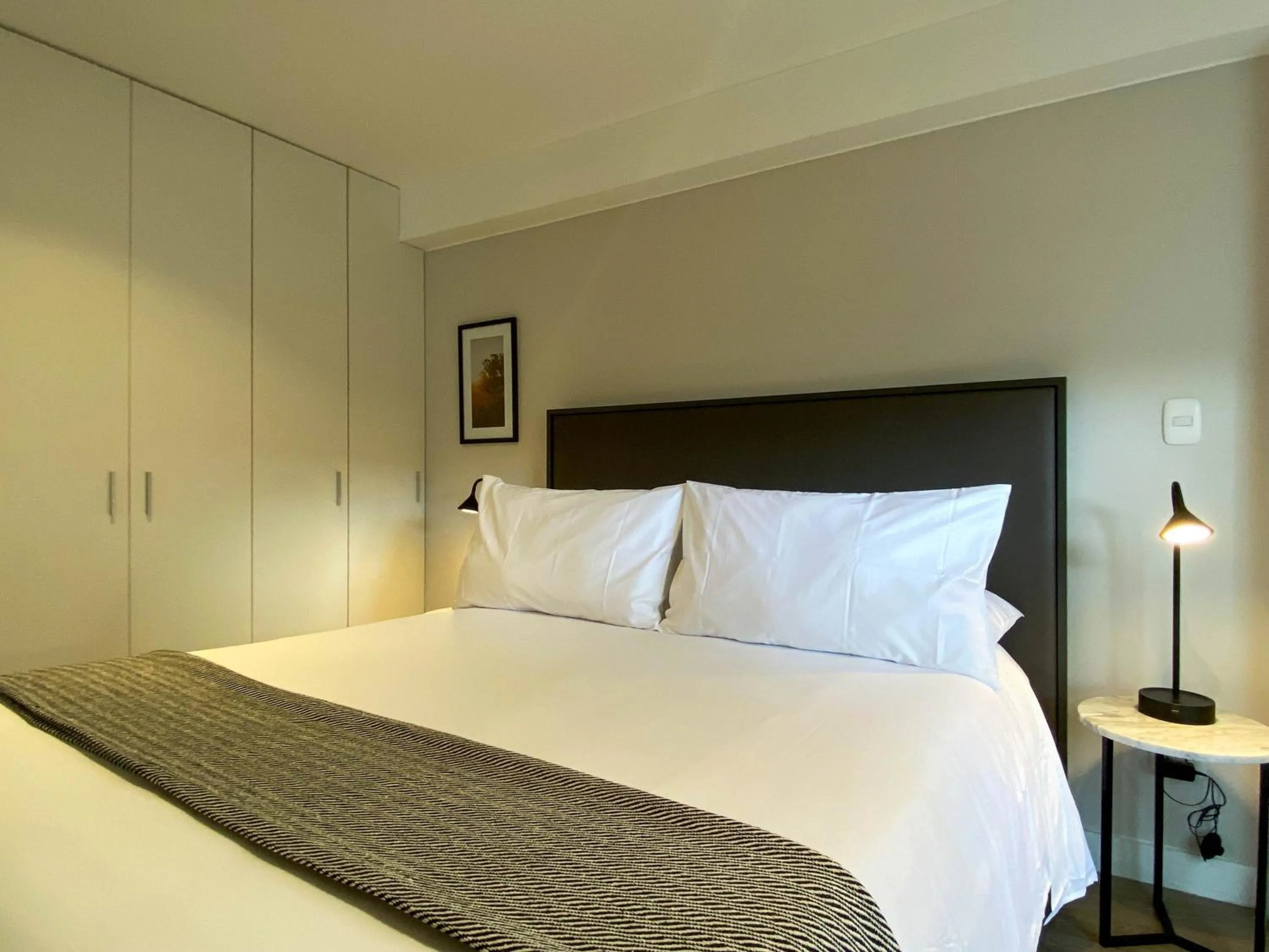 Bedroom in Monumental by Wynwood House