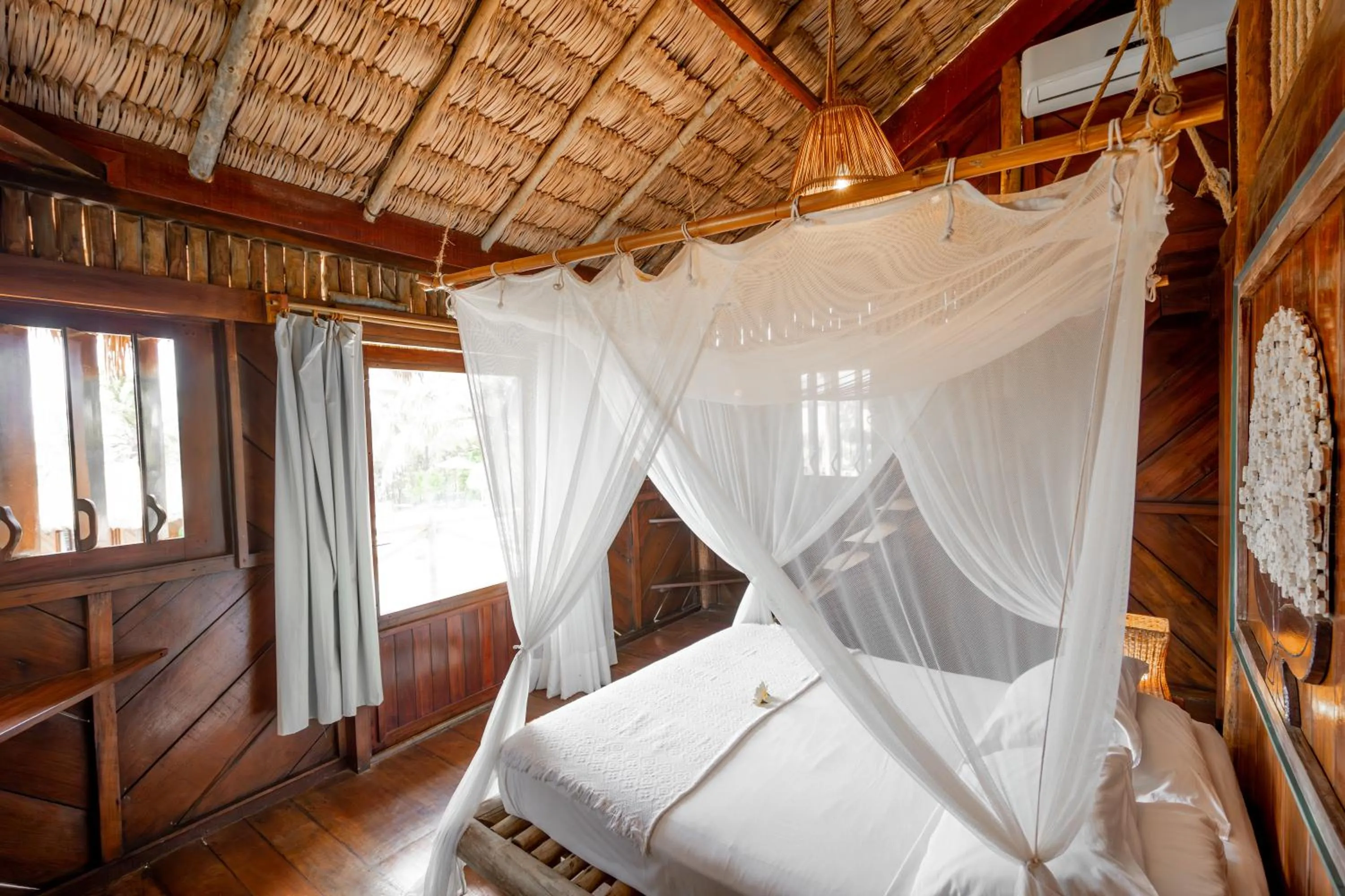 Bed in Villa Mango