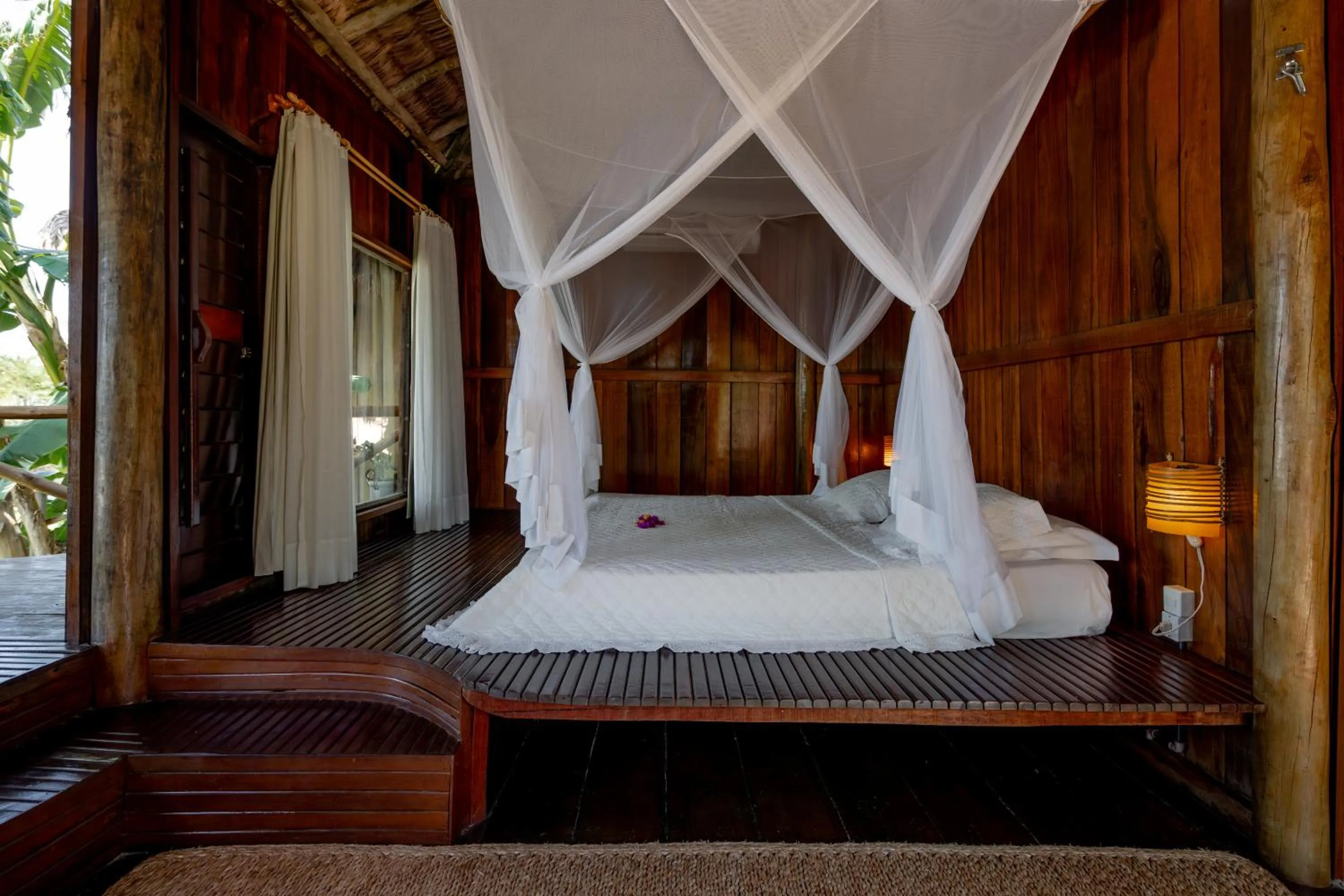 Bed in Villa Mango