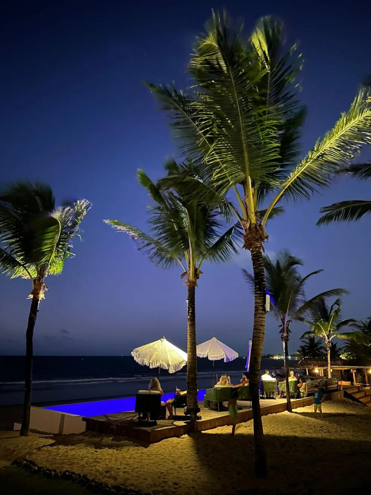 Night in Villa Mango