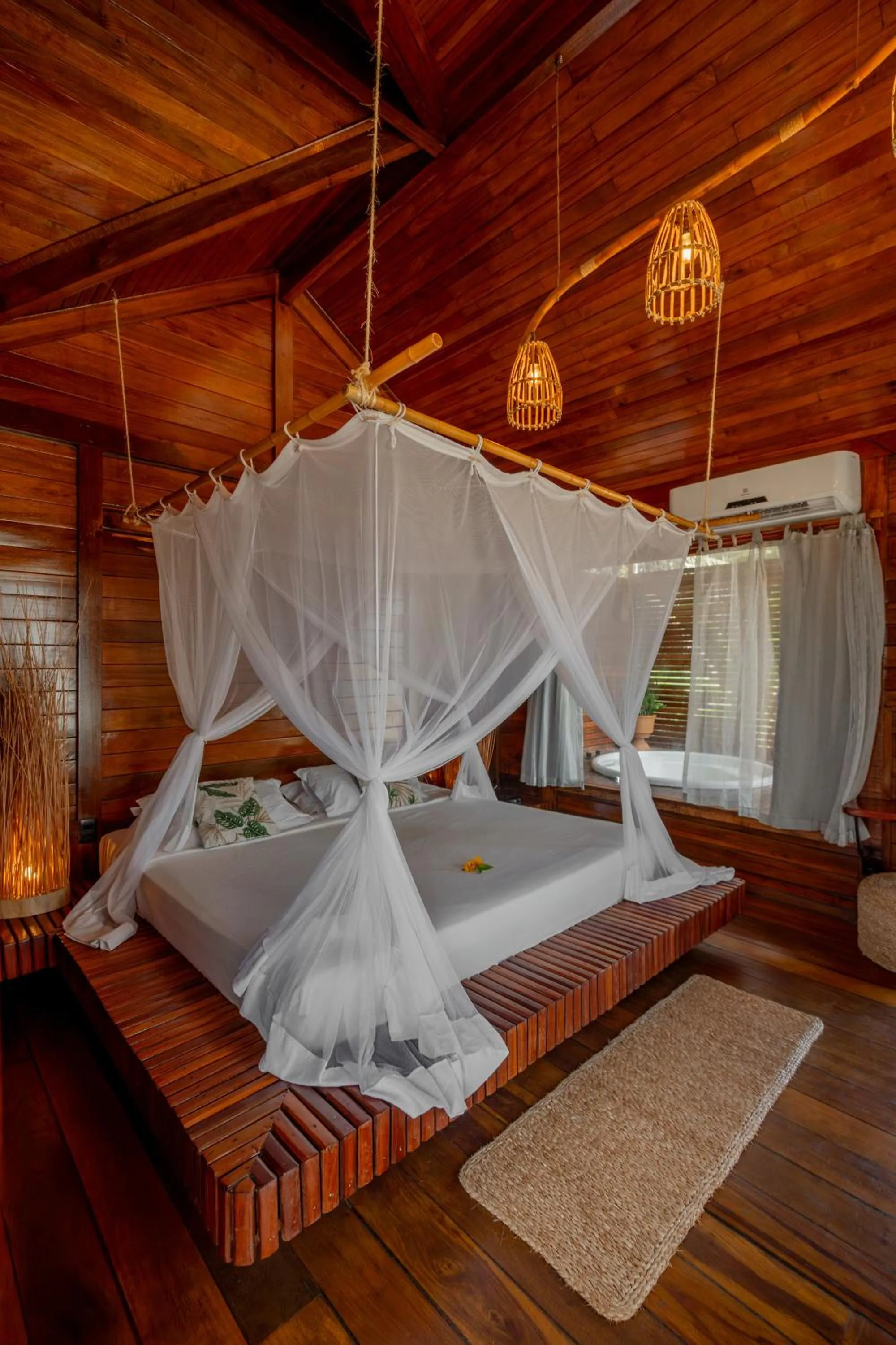 Bed in Villa Mango