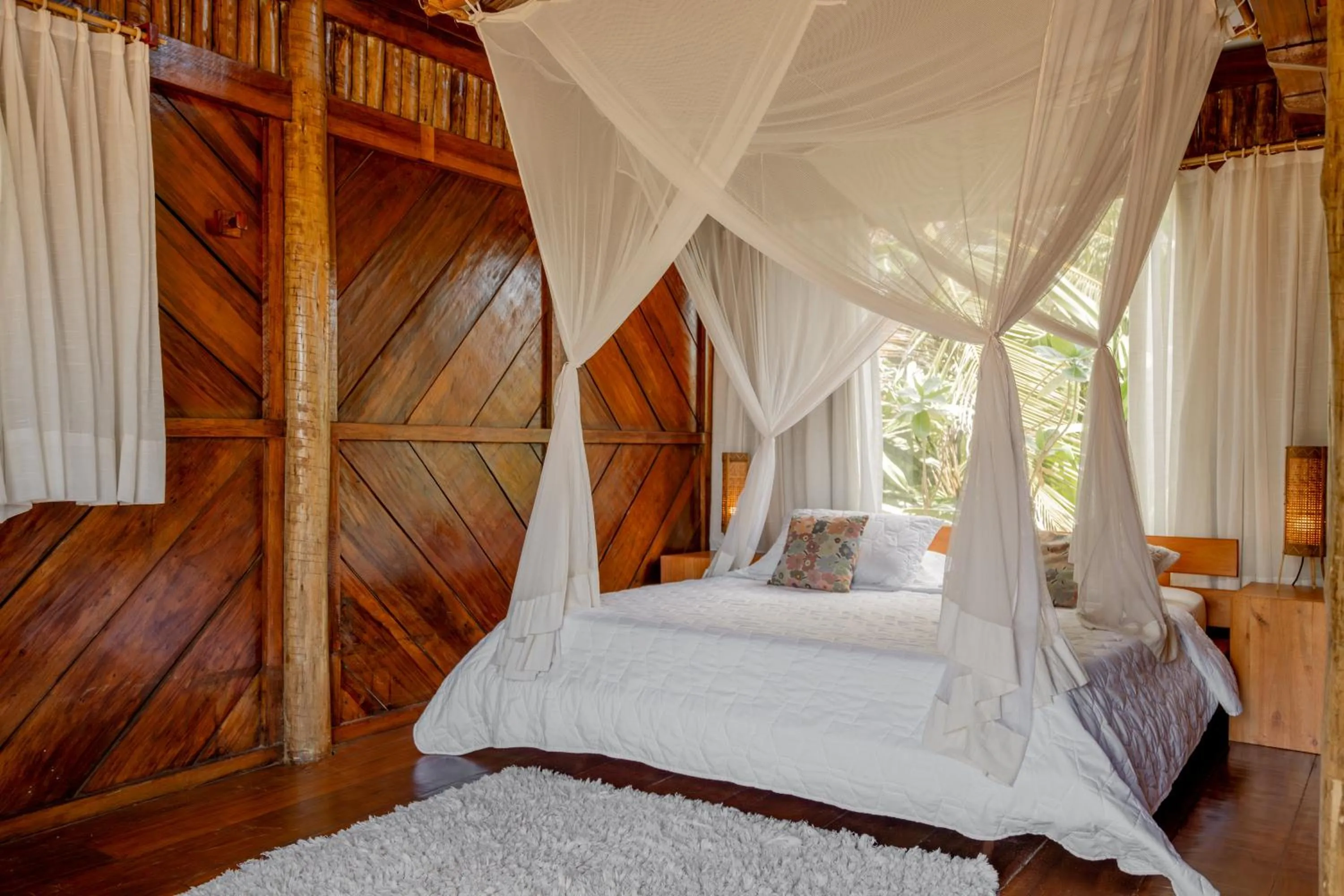 Bed in Villa Mango