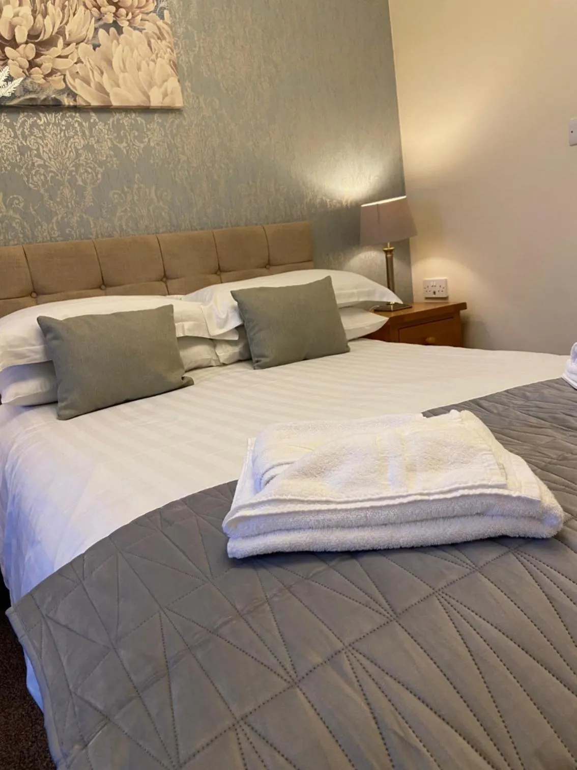 Bed in Melbourne Guest House