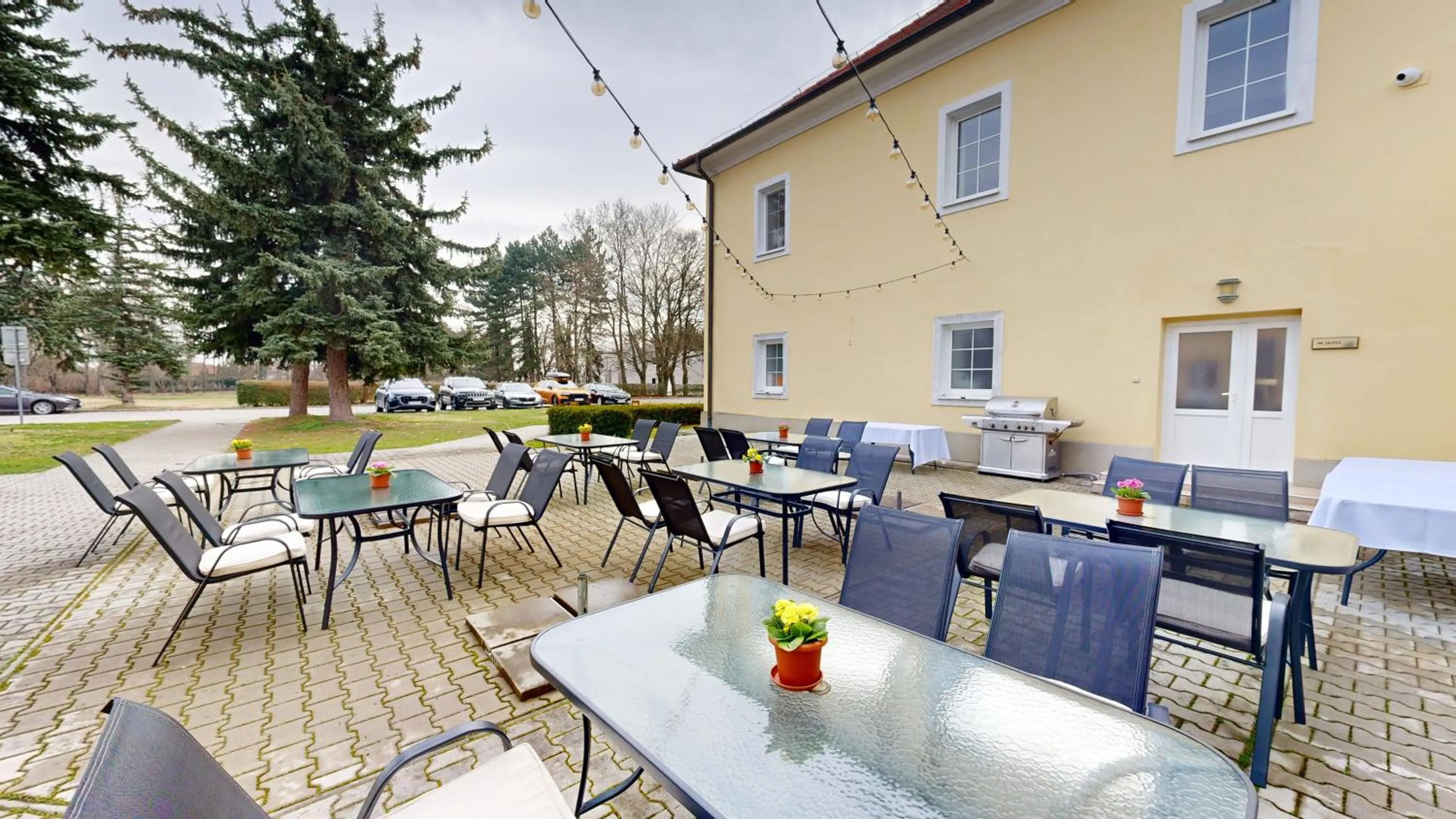 Property building in Klaudia's Hotel & Restaurant at Golf Resort, Bač Šamorín