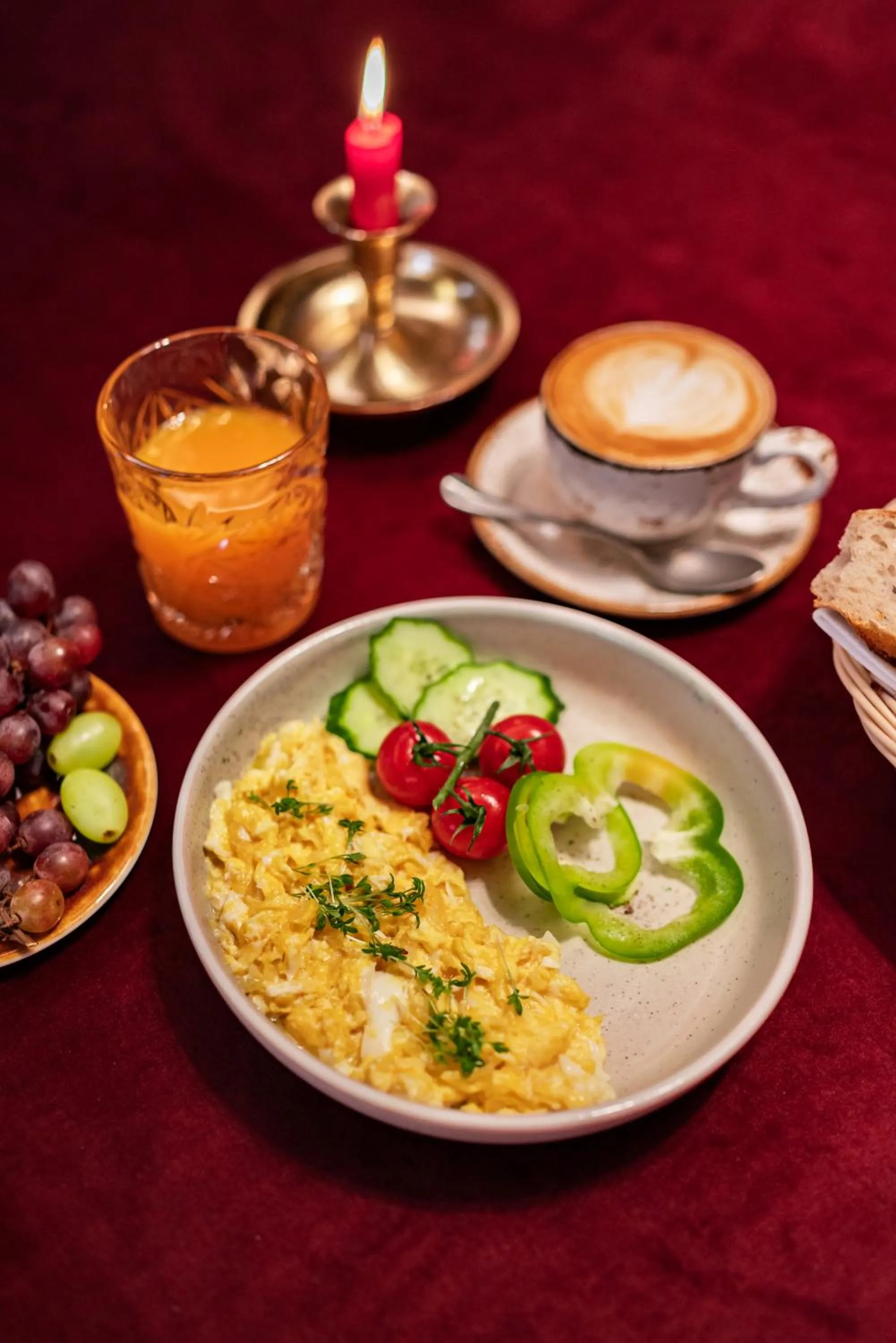 Breakfast in Klaudia's Hotel & Restaurant at Golf Resort, Bač Šamorín