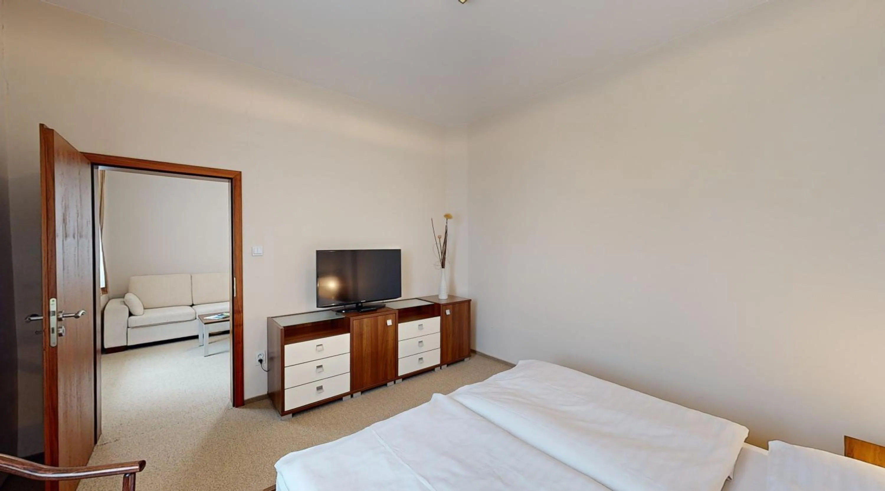 Photo of the whole room, Bed in Klaudia's Hotel & Restaurant at Golf Resort, Bač Šamorín