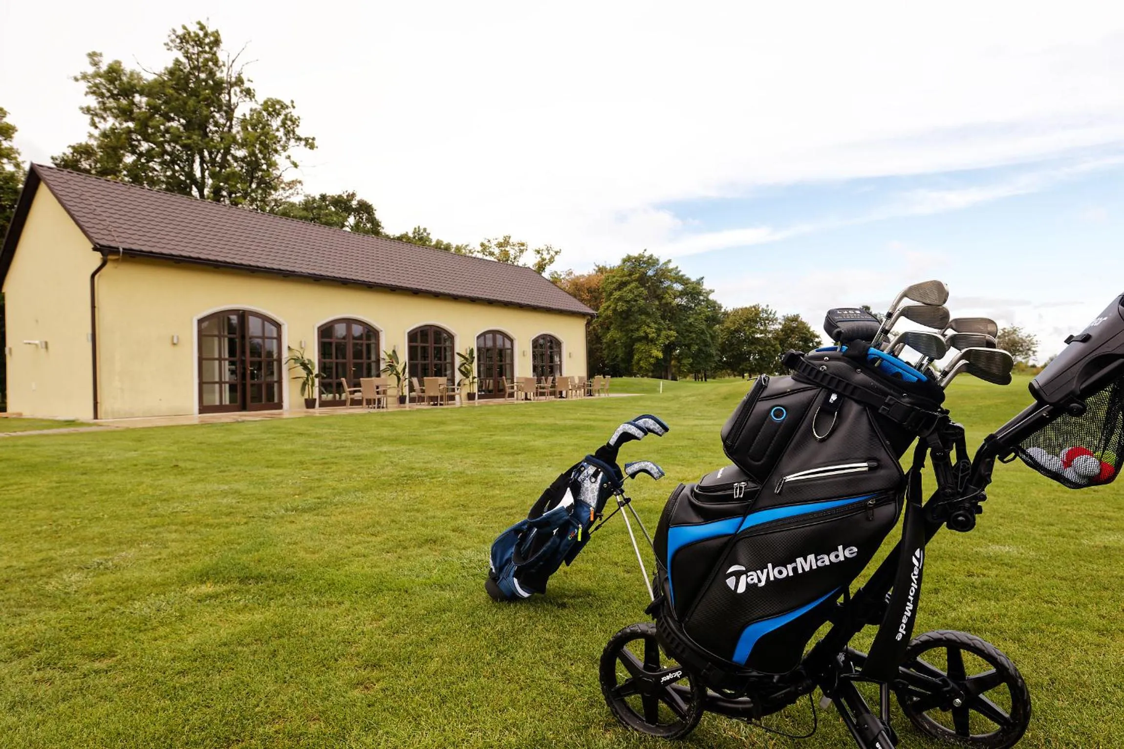 Golfcourse in Klaudia's Hotel & Restaurant at Golf Resort, Bač Šamorín