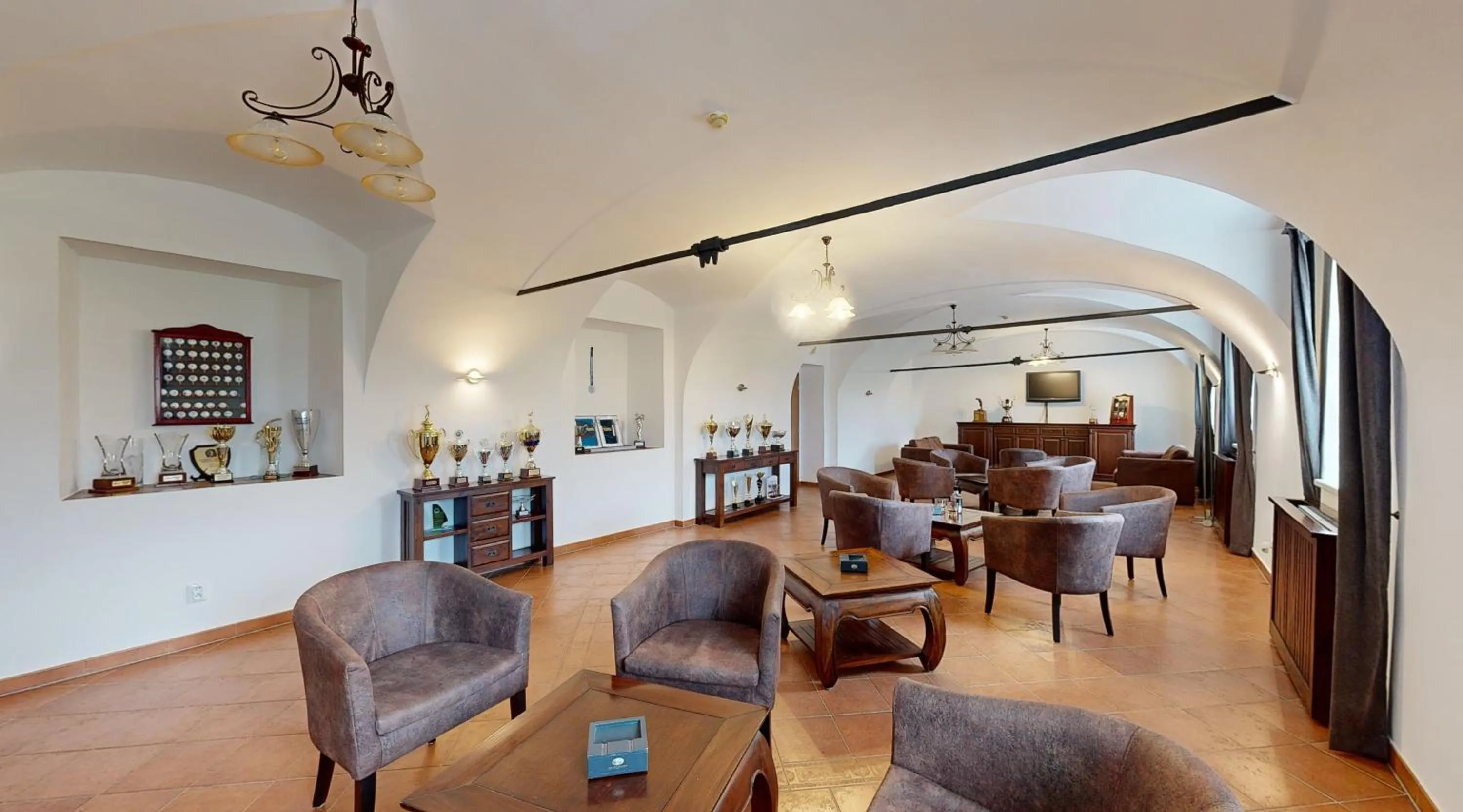 Lounge or bar in Klaudia's Hotel & Restaurant at Golf Resort, Bač Šamorín