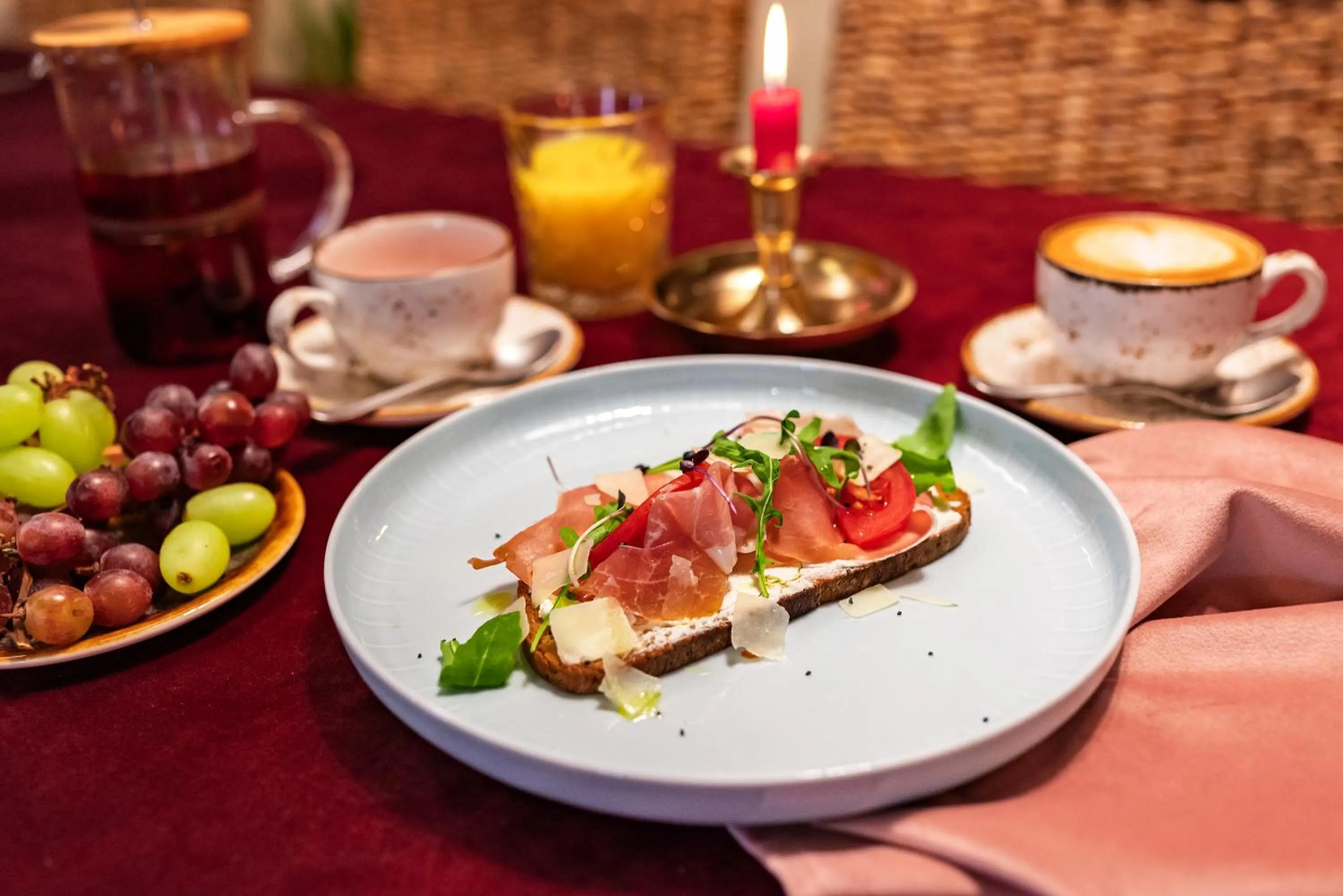 Breakfast in Klaudia's Hotel & Restaurant at Golf Resort, Bač Šamorín