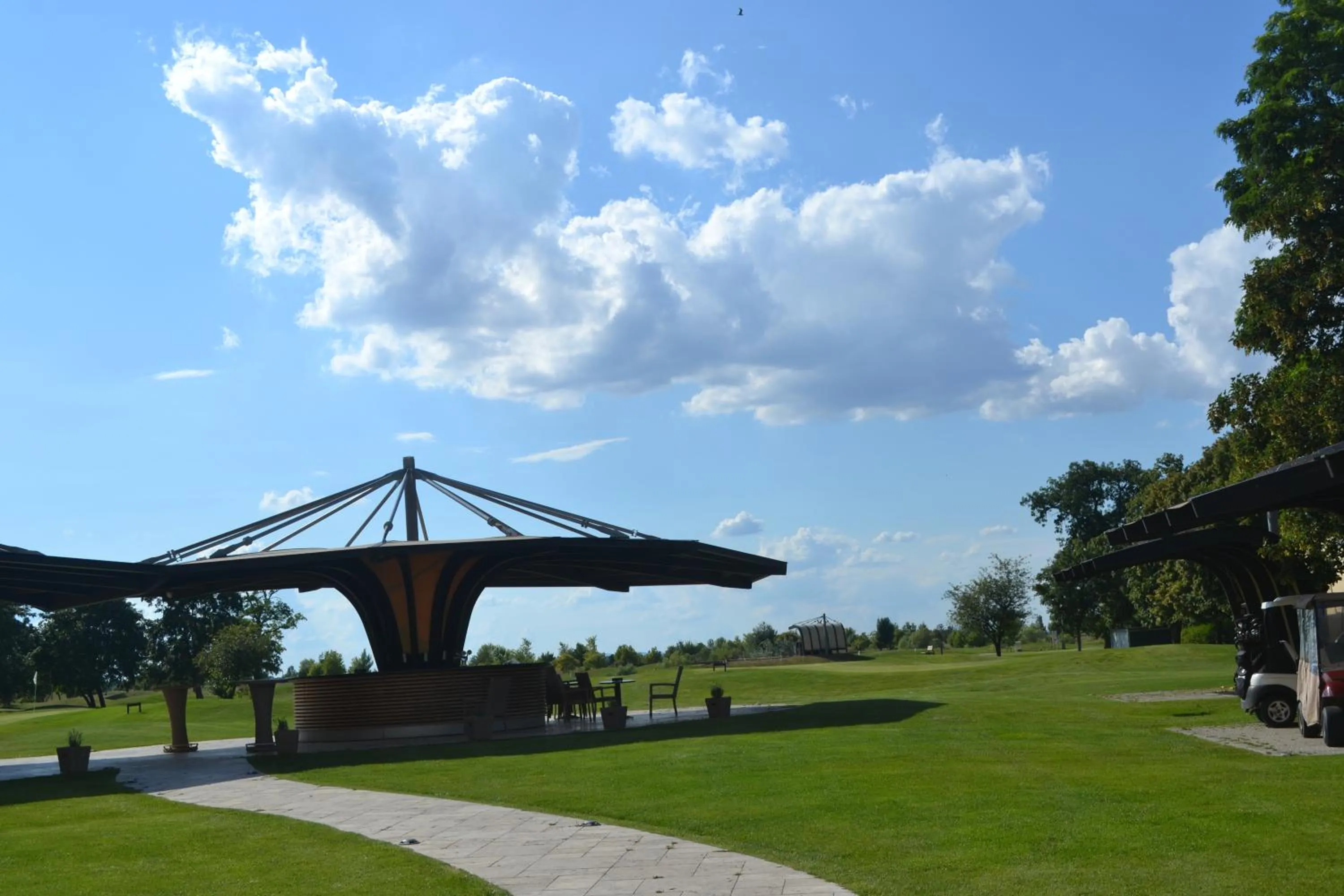 Golfcourse in Klaudia's Hotel & Restaurant at Golf Resort, Bač Šamorín