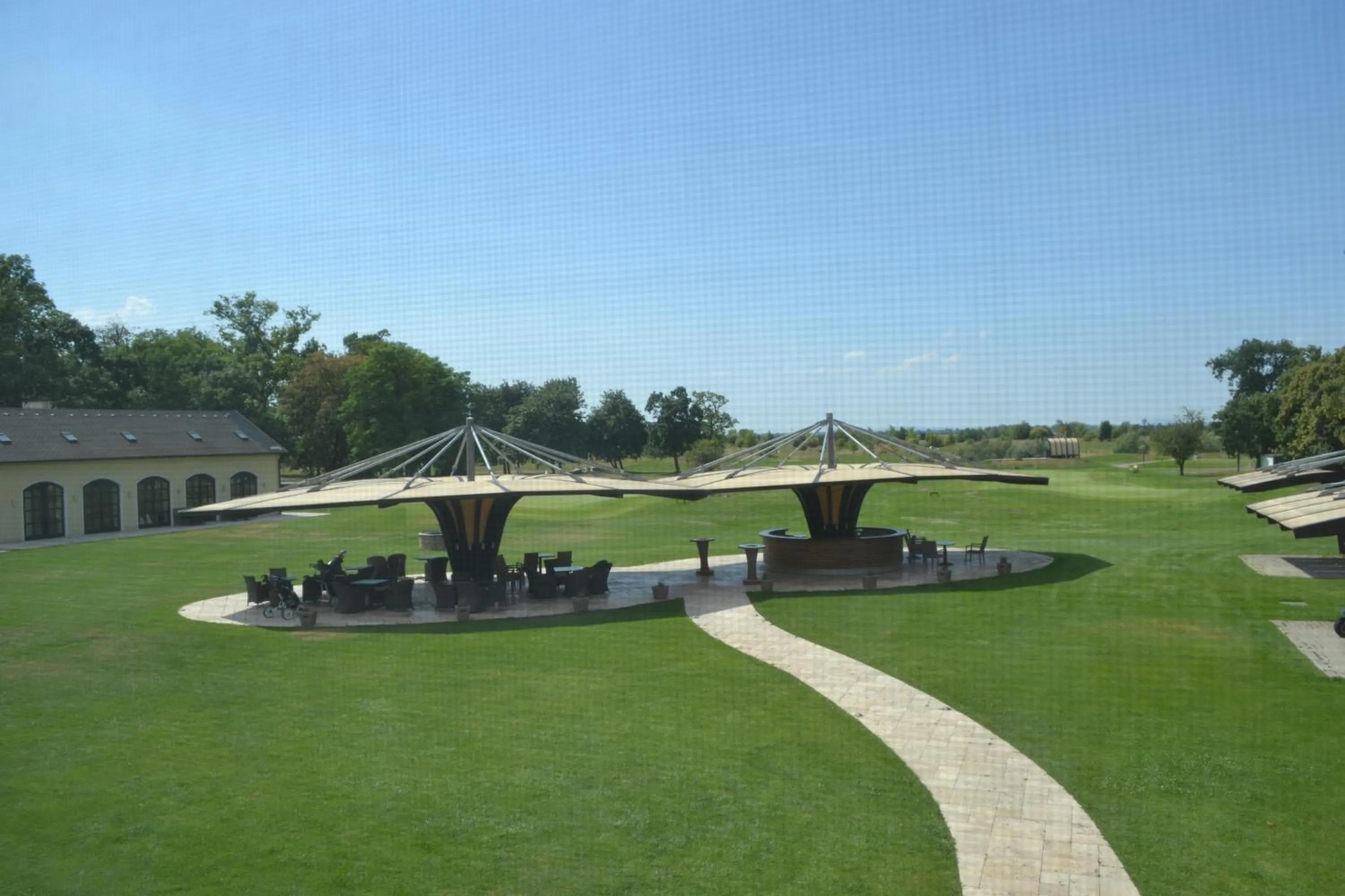 Golfcourse in Klaudia's Hotel & Restaurant at Golf Resort, Bač Šamorín