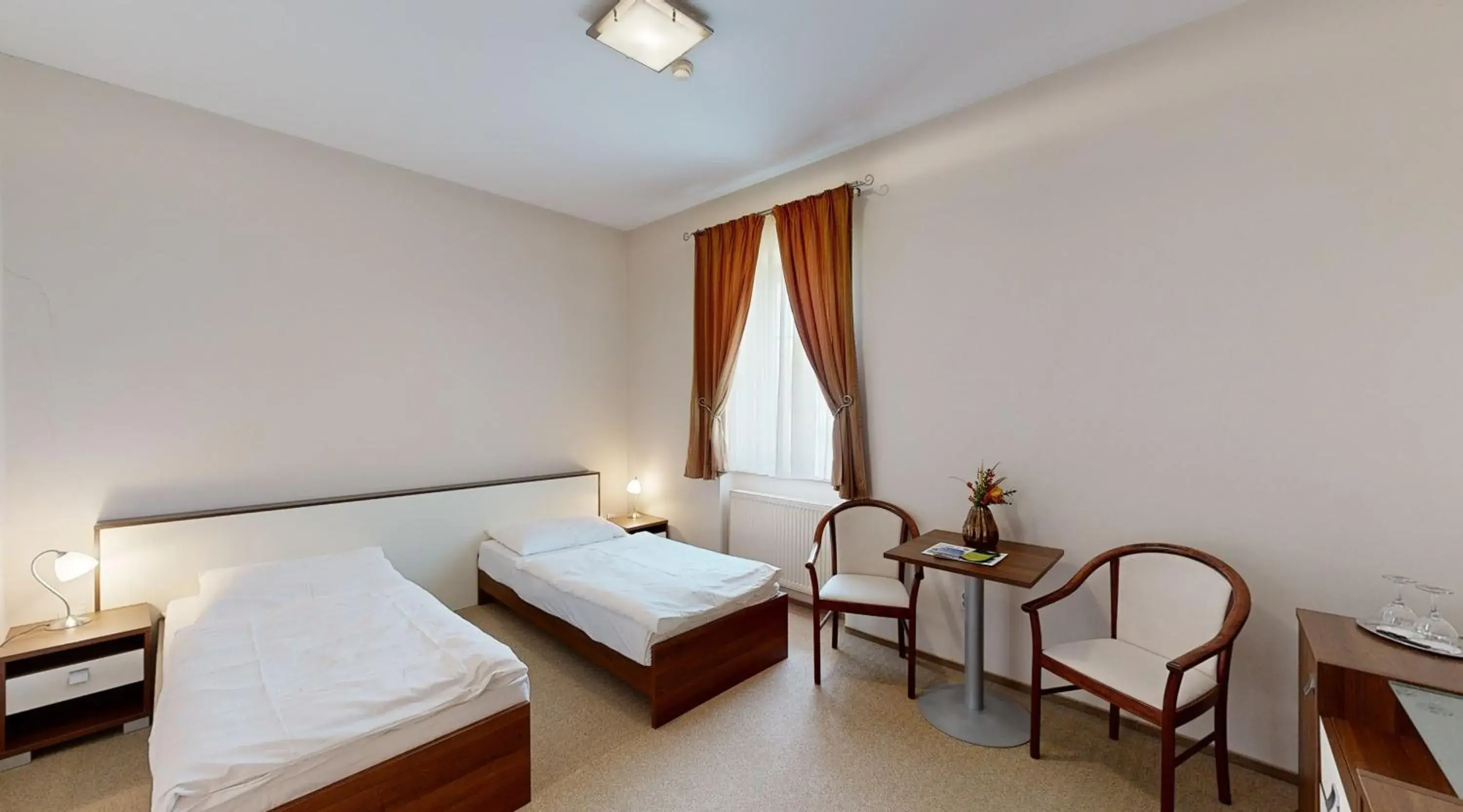 Triple Room with Garden View in Klaudia's Hotel & Restaurant at Golf Resort, Bač Šamorín Triple Room with Garden View in Klaudia's Hotel & Restaurant at Golf Resort, Bač Šamorín