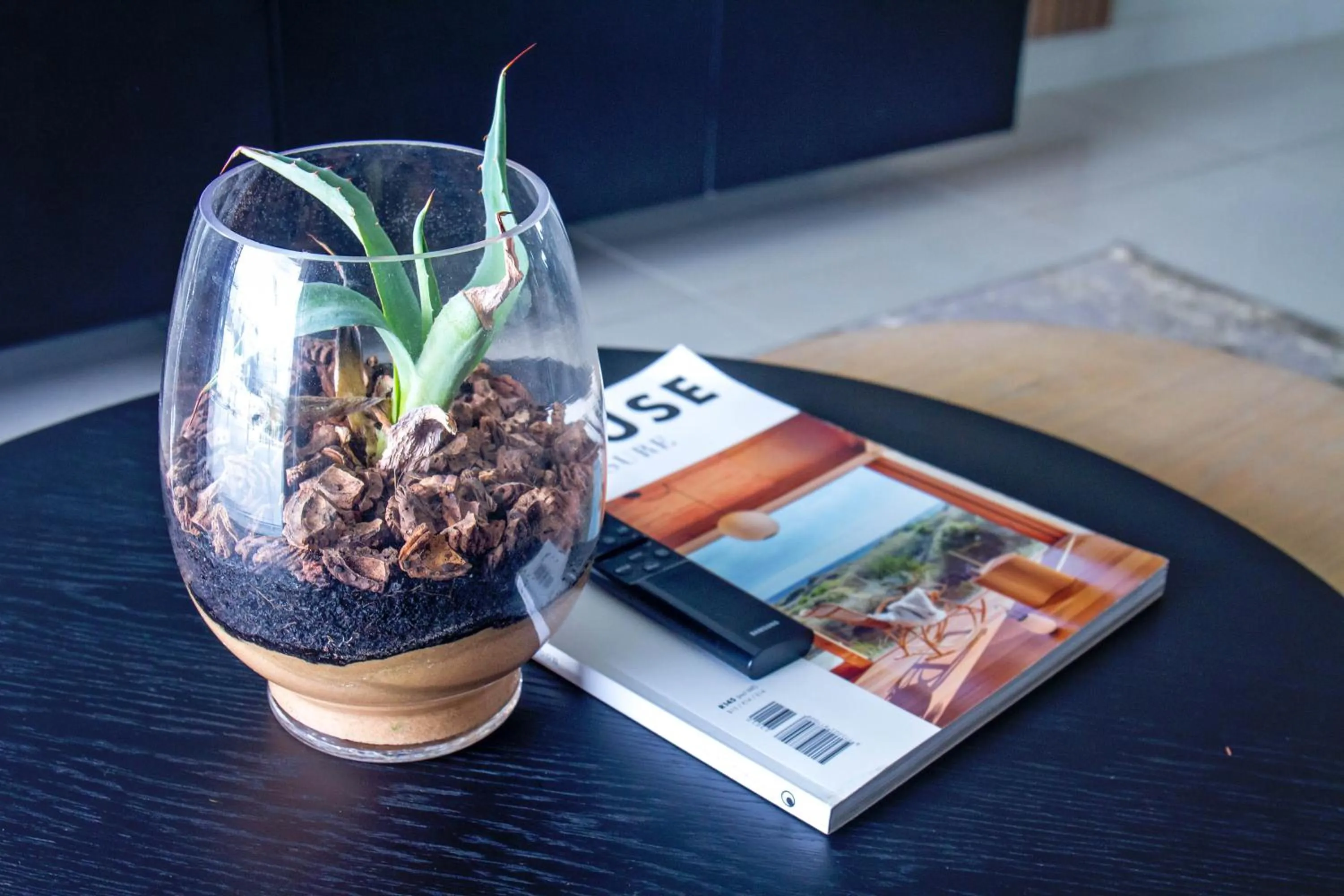 Decorative detail in Executive Apartment at Ellipse Waterfall