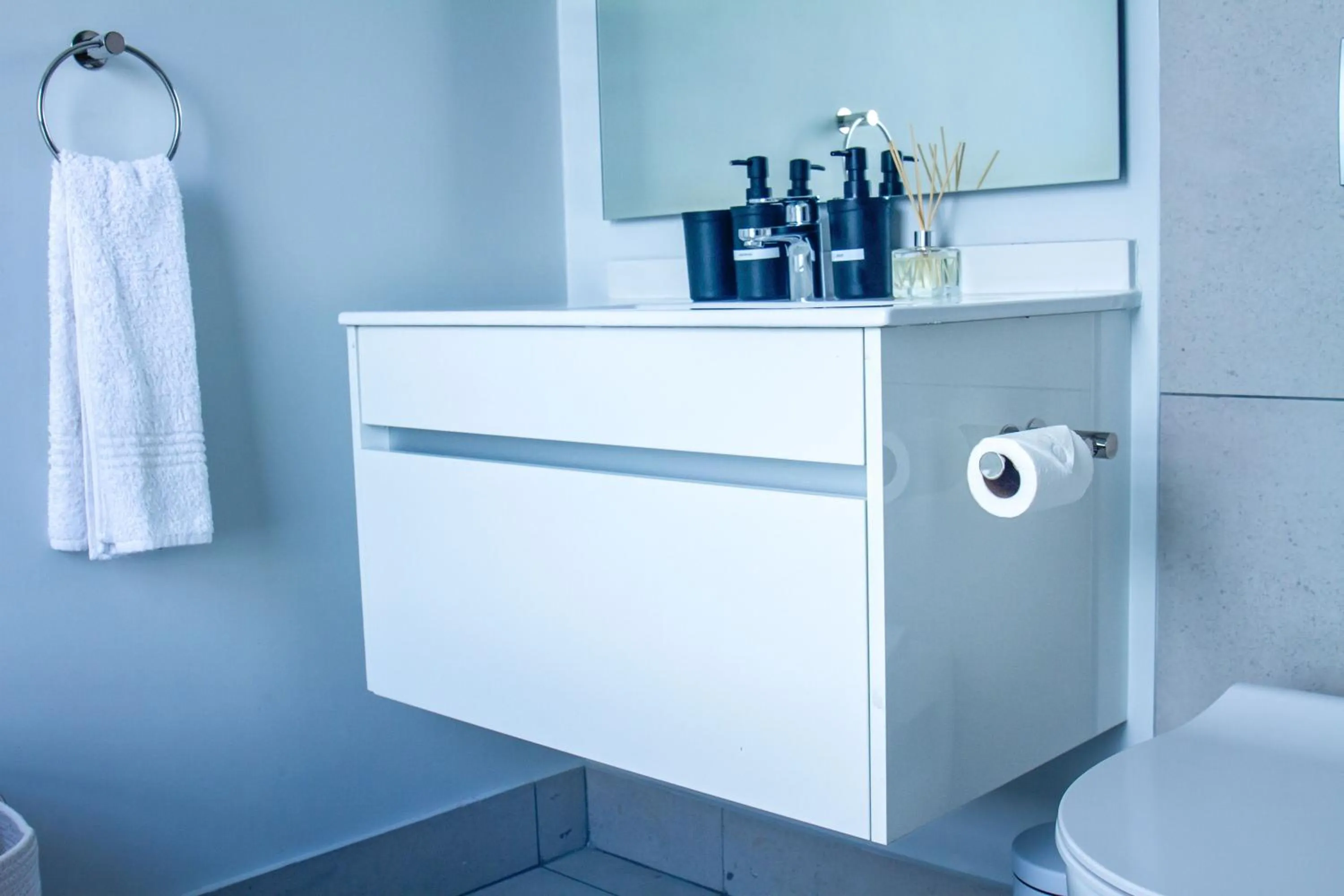 Bathroom in Executive Apartment at Ellipse Waterfall