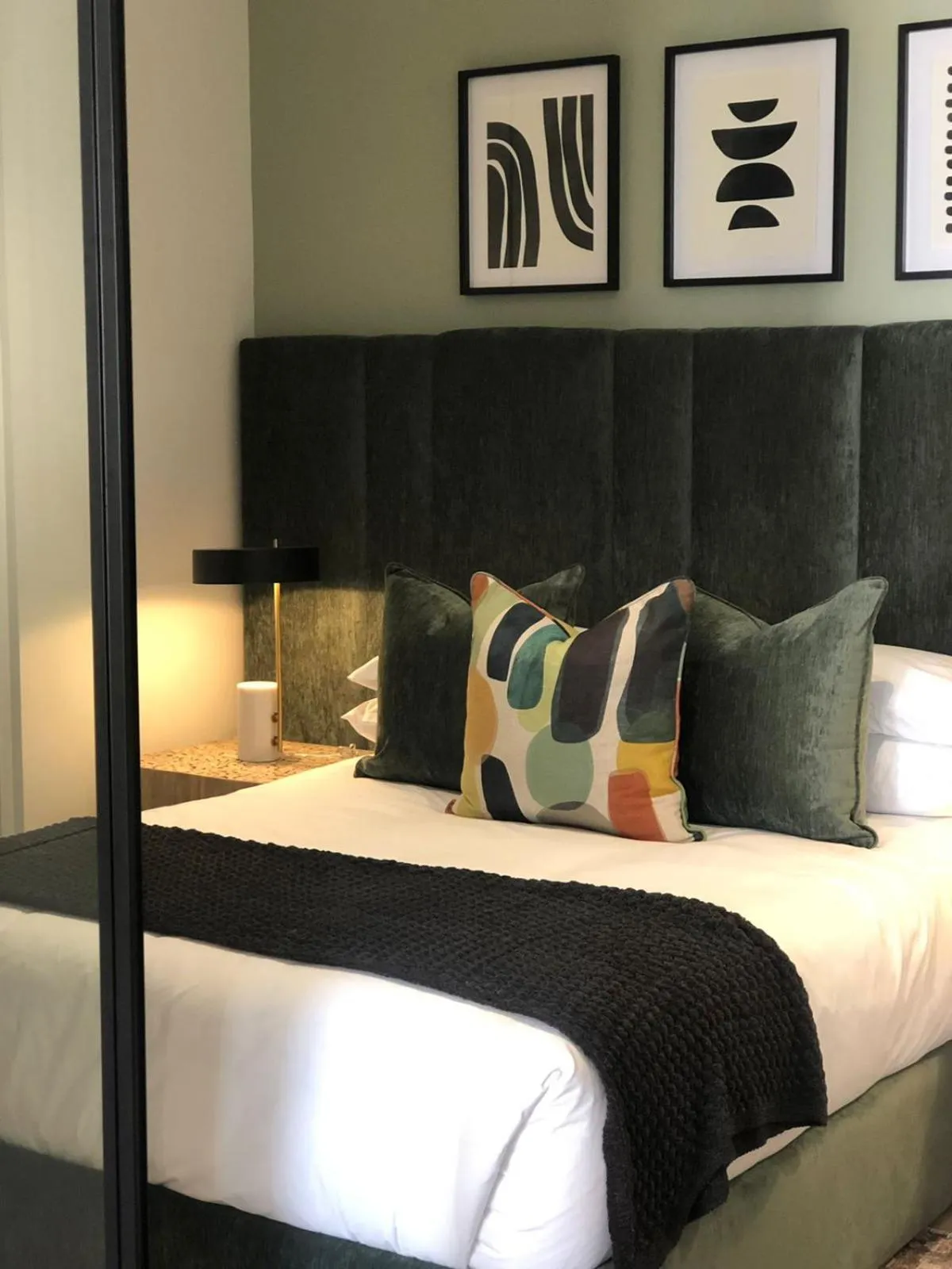 Bed in Executive Apartment at Ellipse Waterfall