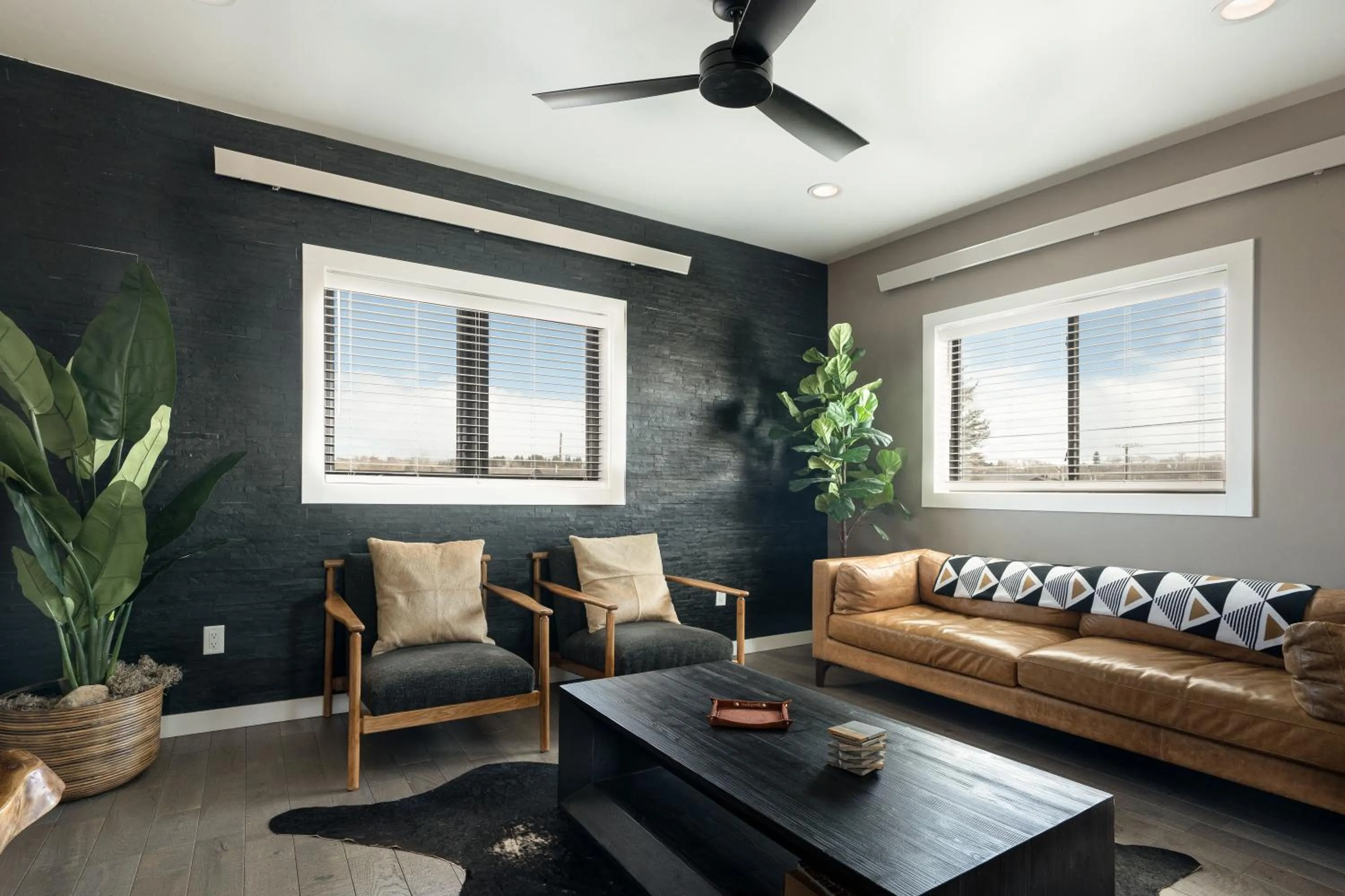 Living room in Wallace BNB