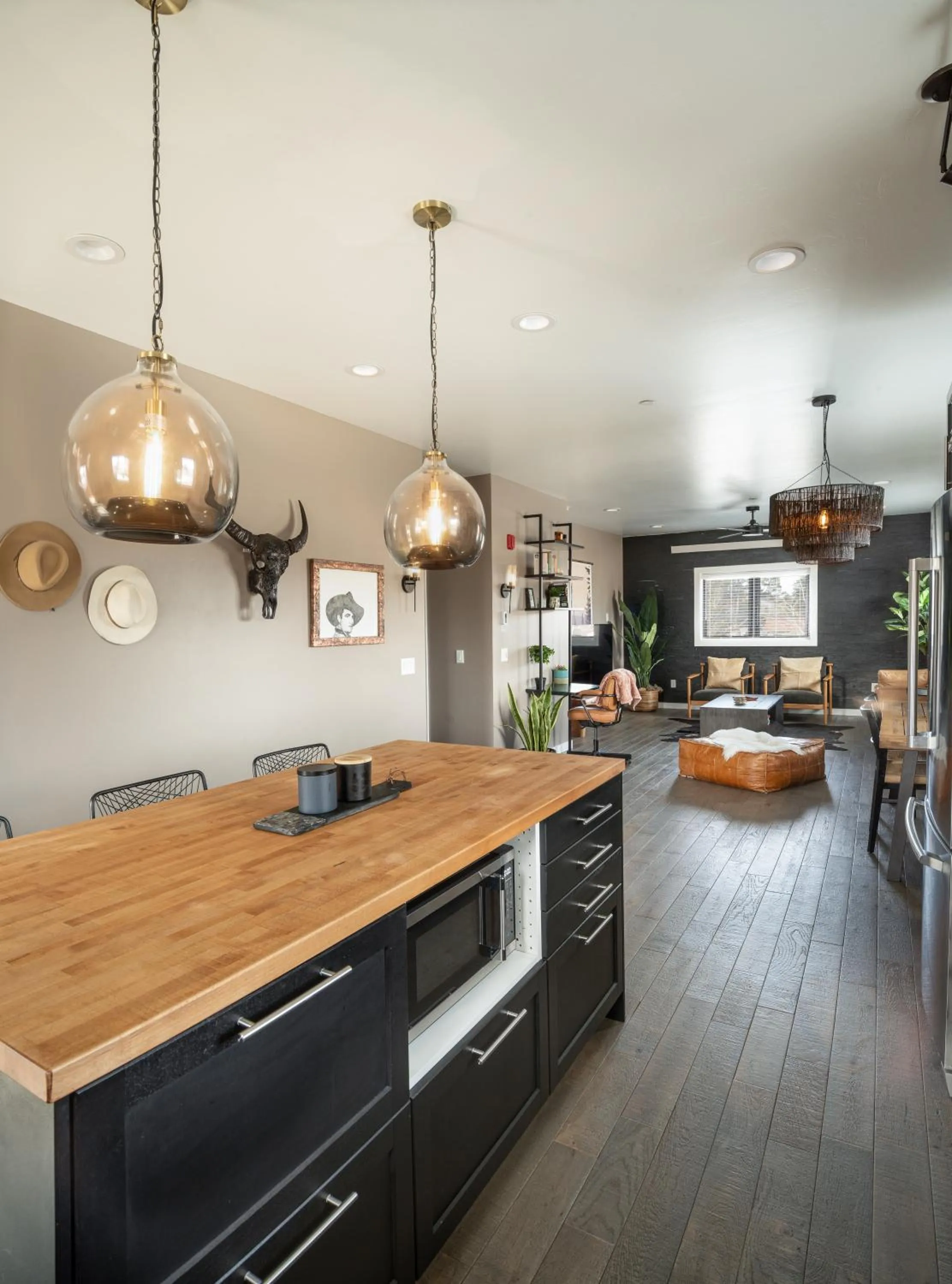 Living room in Wallace BNB