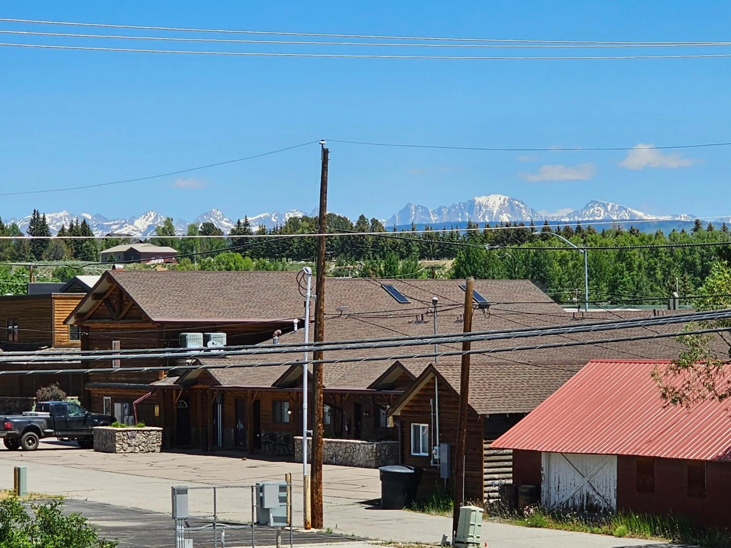 Mountain view in Wallace BNB