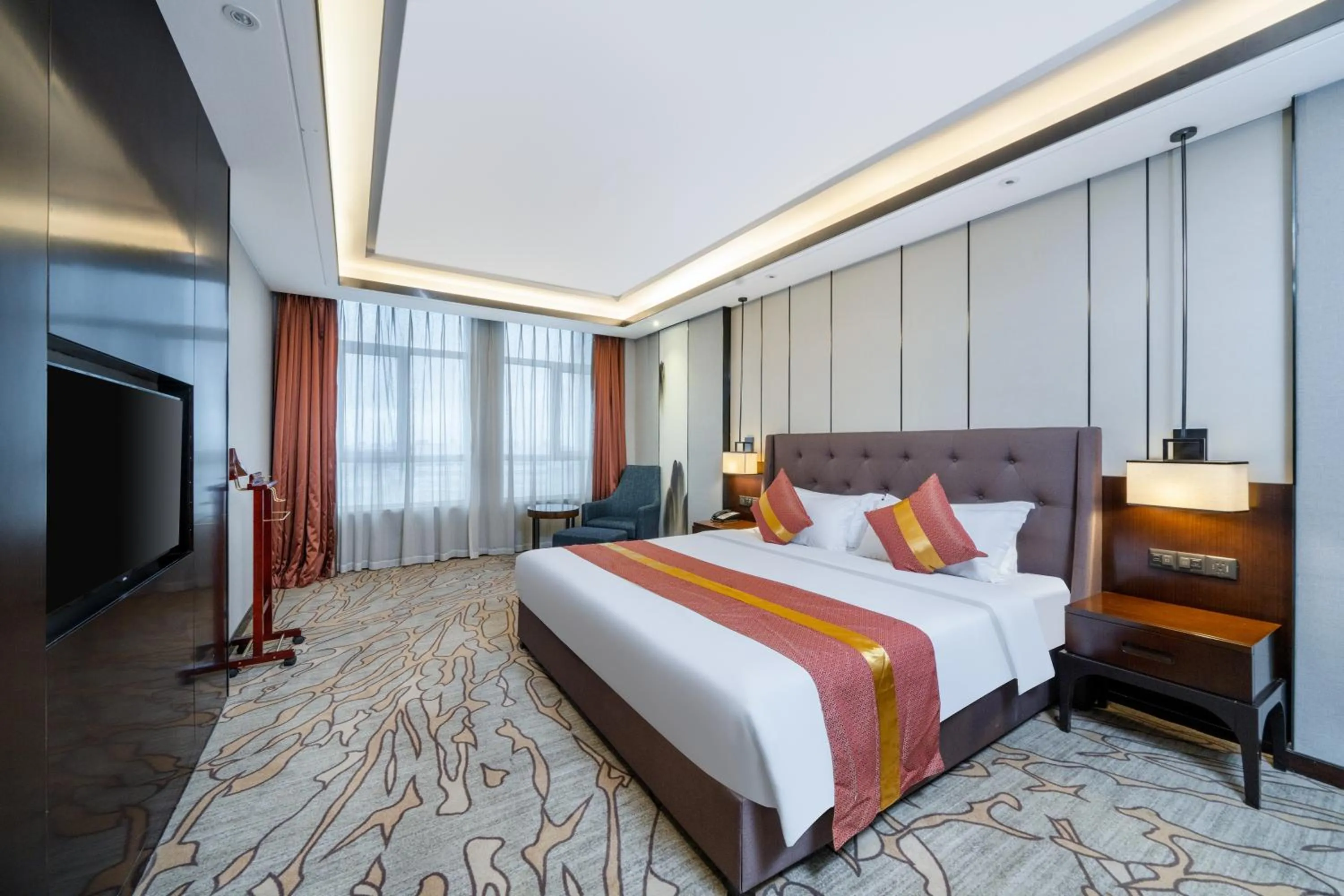 Bed in ME Yinhe International Hotel