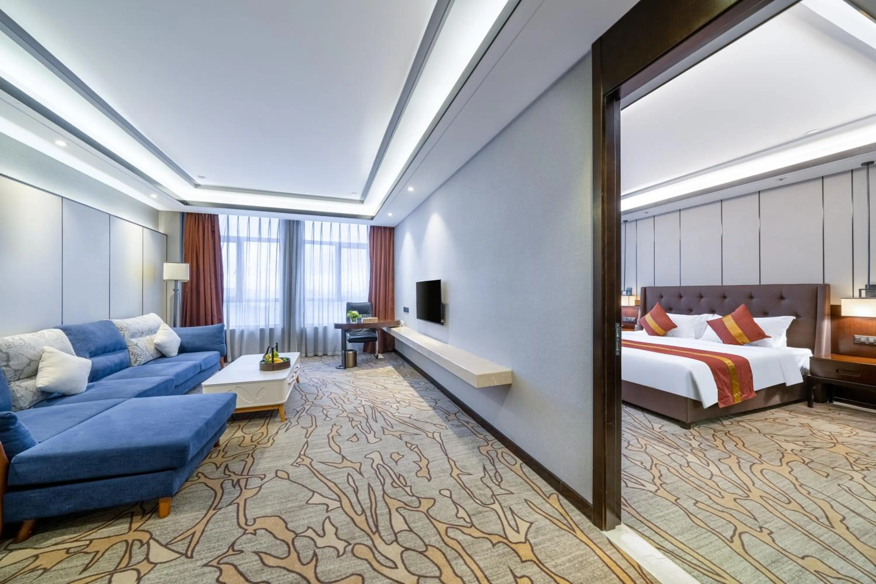 Bed in ME Yinhe International Hotel