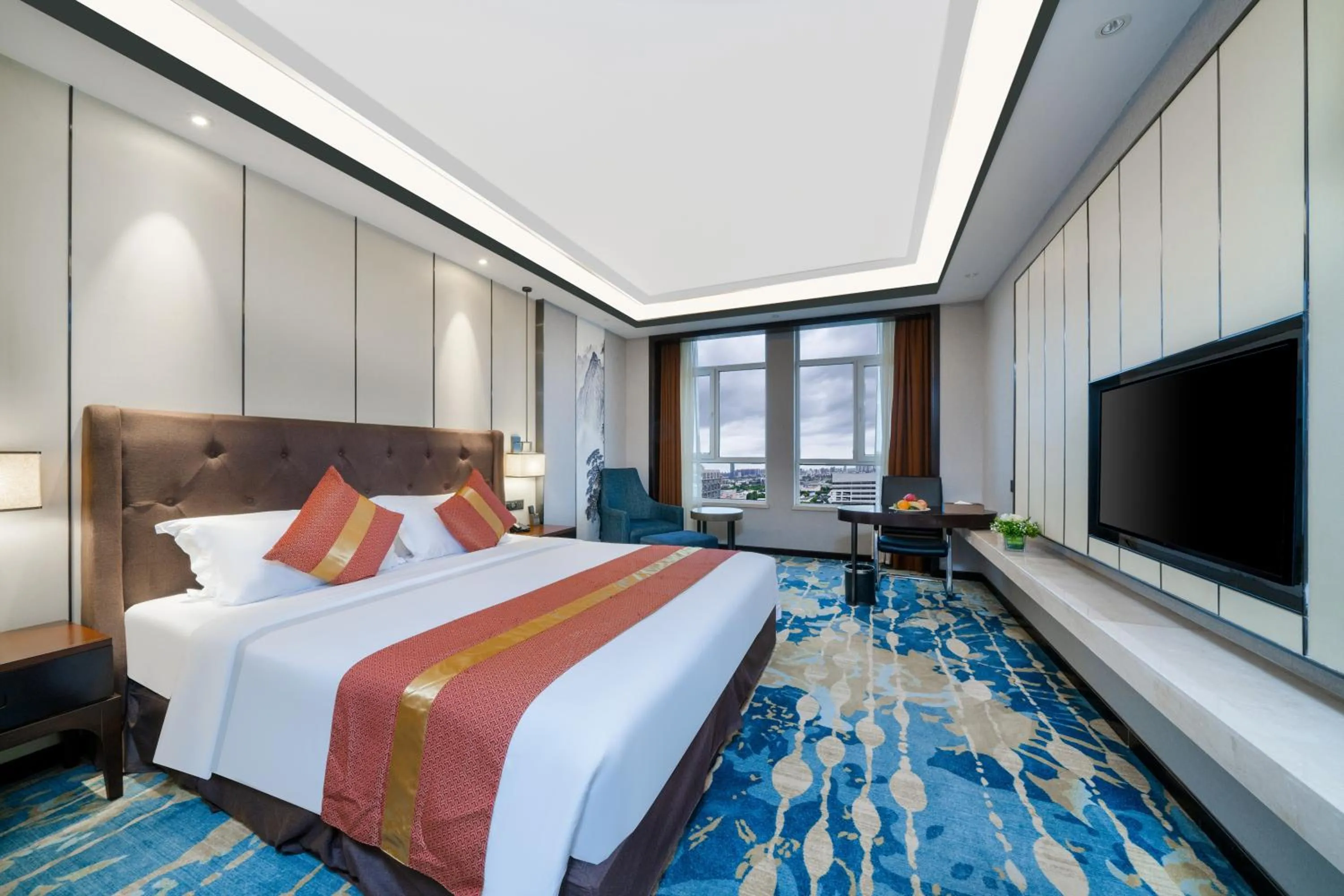 Bed in ME Yinhe International Hotel