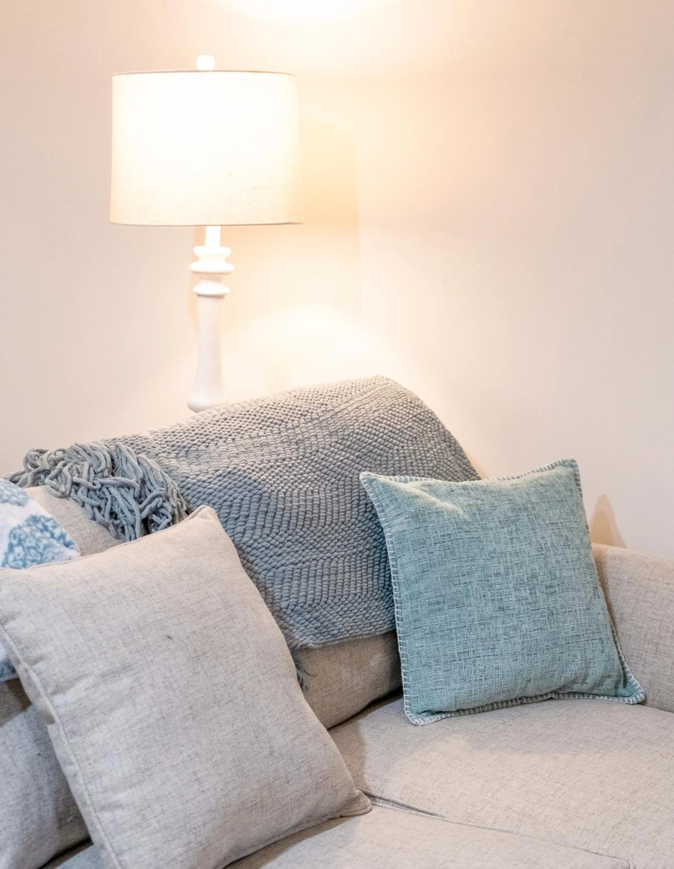 Bed in Downtown Apartments in Bar Harbor