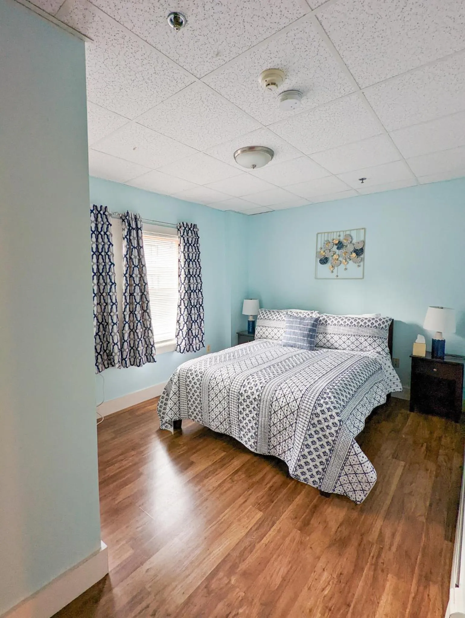 Bed in Downtown Apartments in Bar Harbor